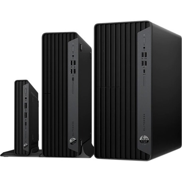 HP EliteDesk 800 G6 Desktop Computer - Intel Core i7 10th Gen i7-10700T - vPro Technology - 16 GB - 512 GB PCI Express NVMe SSD - Desktop Mini - Intel UHD Graphics 630 DDR4 SDRAM — alternate image1