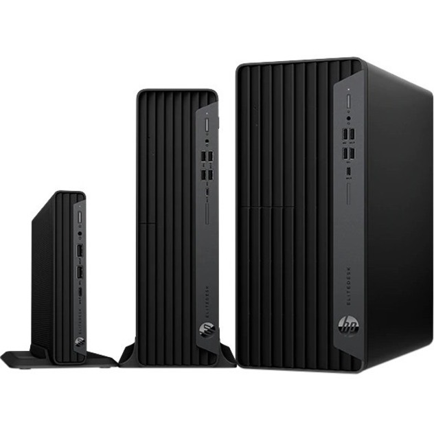 HP EliteDesk 800 G6 Desktop Computer - Intel Core i7 10th Gen i7-10700T - vPro Technology - 16 GB - 512 GB PCI Express NVMe SSD - Desktop Mini - Intel UHD Graphics 630 DDR4 SDRAM — alternate image2