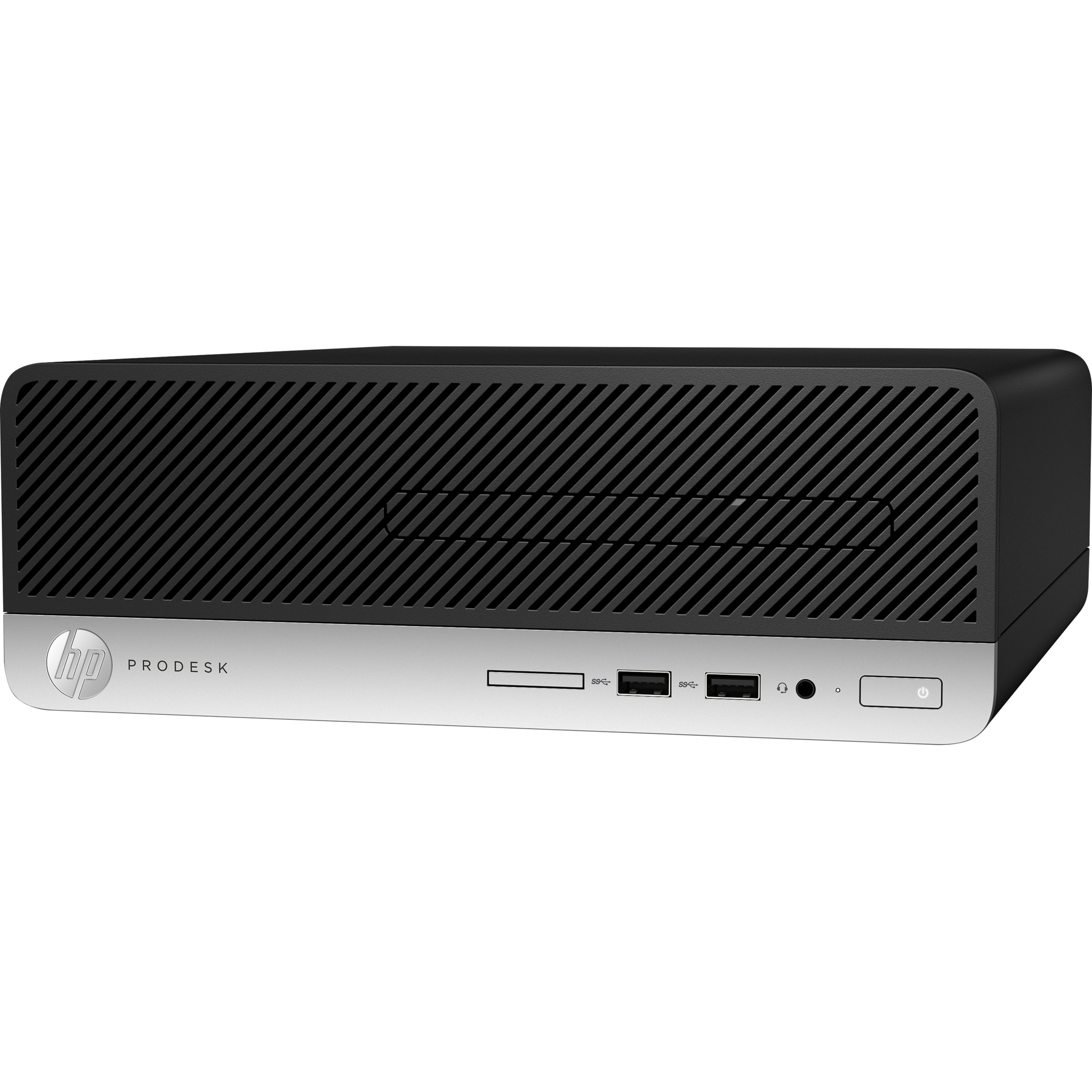 HP Business Desktop ProDesk 400 G6 Desktop Computer - Intel Core i5 9th Gen i5-9500 - 8 GB - Small Form Factor - 180 W — left