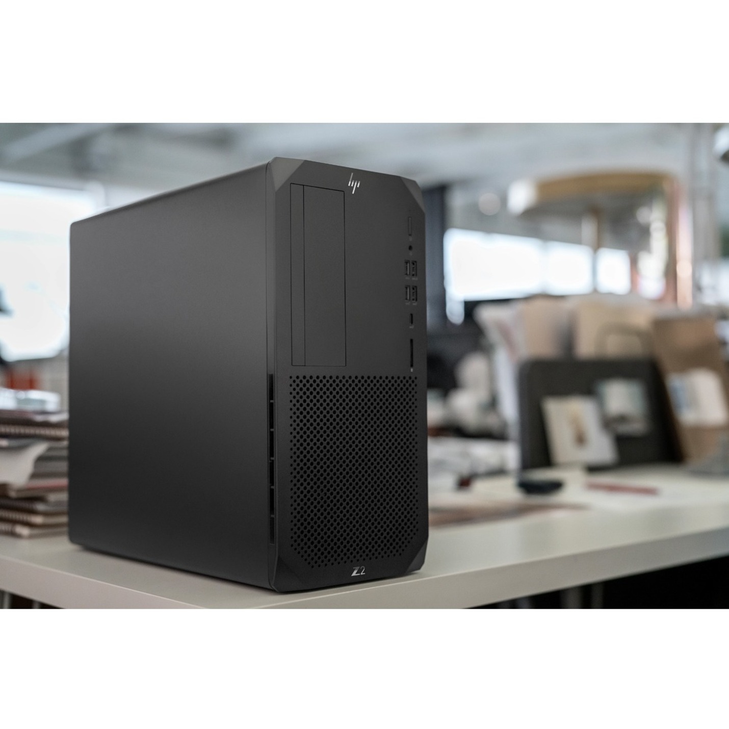 HP Z2 G5 Workstation - 1 Core i5 10th Gen i5-10500 - 16 GB - Tower - Black - Serial ATA/600 Controller - 0, 1 RAID Levels - Intel Optane Memory Ready - Gigabit Ethernet — alternate image1