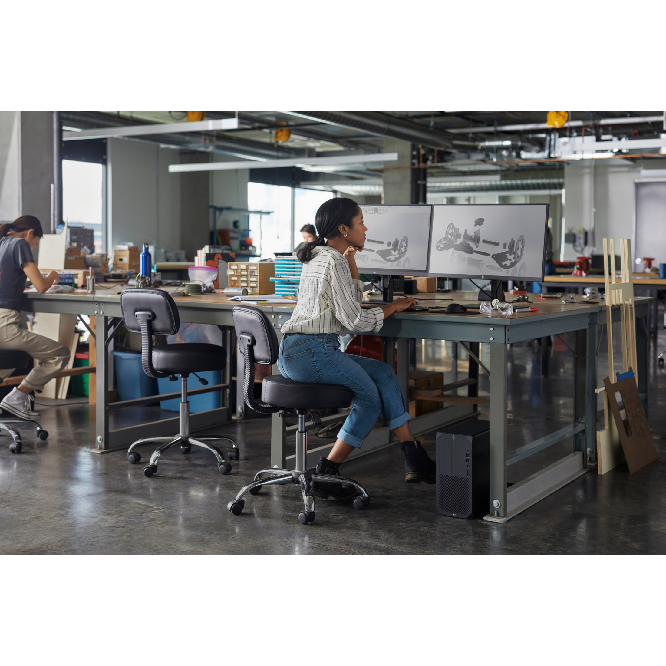 HP Z2 G5 Workstation - 1 Core i5 10th Gen i5-10500 - 16 GB - Tower - Black - Serial ATA/600 Controller - 0, 1 RAID Levels - Intel Optane Memory Ready - Gigabit Ethernet — life style
