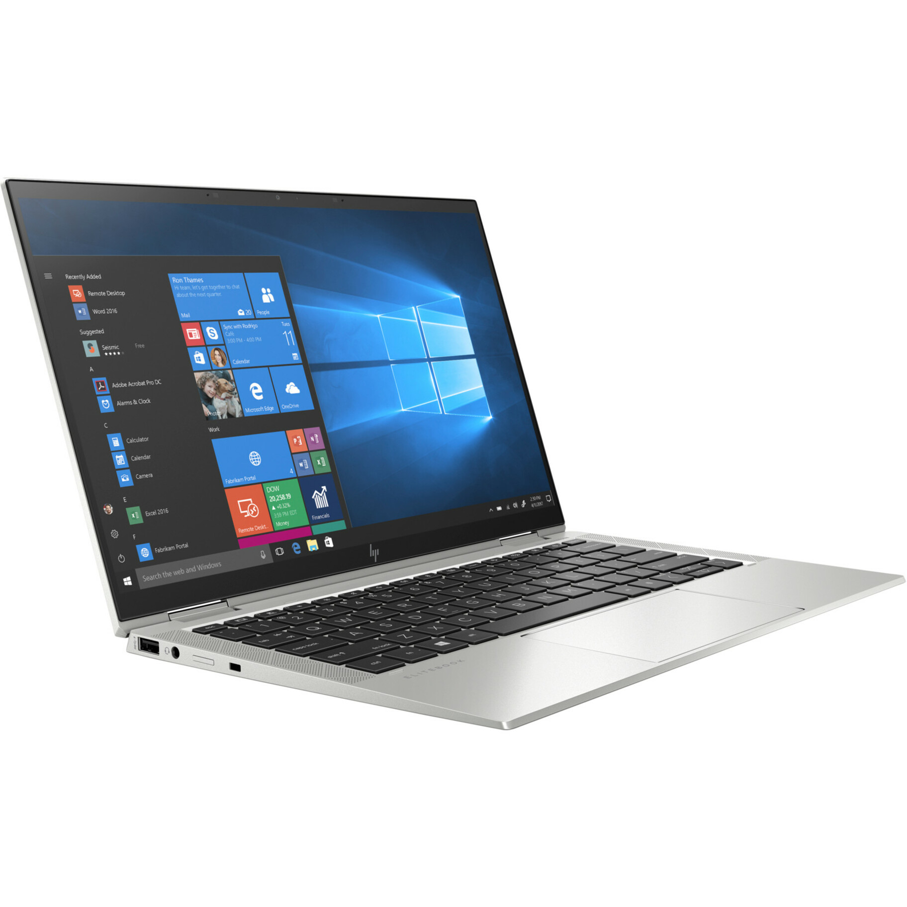 HP EliteBook x360 1030 G7 13.3" 2 in 1 Notebook - Intel Core i7 10th Gen i7-10610U - 16 GB - 512 GB SSD - Intel Premium UHD Graphics