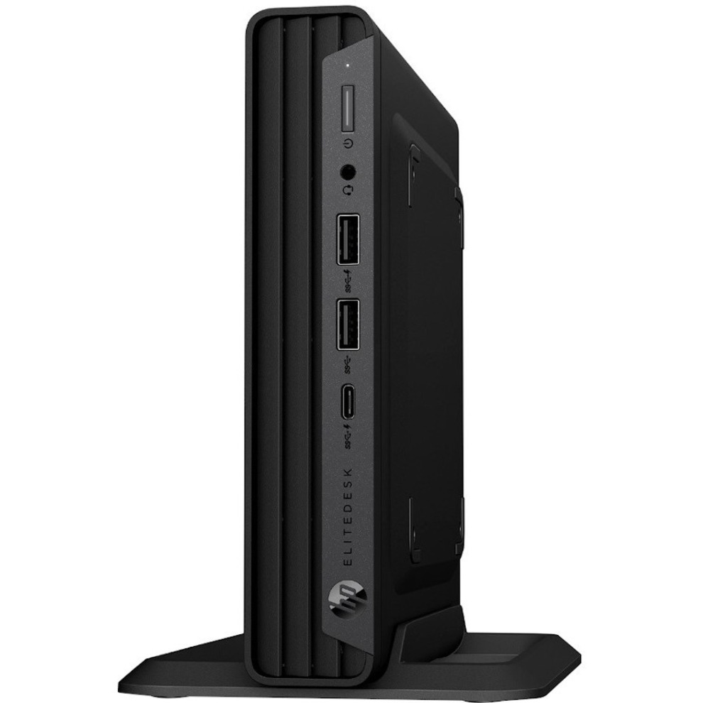 HP EliteDesk 805 G6 Desktop Computer - AMD Ryzen 5 PRO 4650G - 8 GB - 256 GB PCI Express NVMe SSD - Mini PC - AMD Radeon Graphics DDR4 SDRAM — bottom