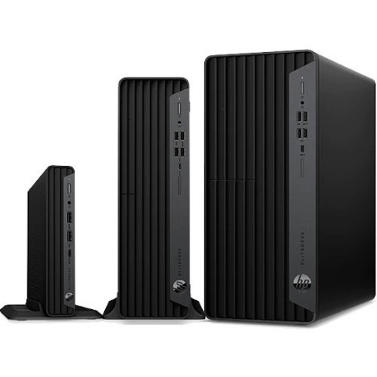 HP EliteDesk 805 G6 Desktop Computer - AMD Ryzen 5 PRO 4650G - 8 GB - 256 GB PCI Express NVMe SSD - Mini PC - AMD Radeon Graphics DDR4 SDRAM — alternate image2