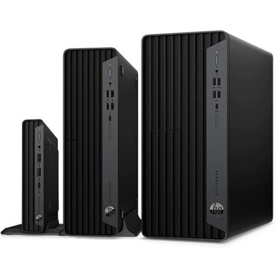 HP EliteDesk 805 G6 Desktop Computer - AMD Ryzen 5 PRO 4650G - 8 GB - 256 GB PCI Express NVMe SSD - Mini PC - AMD Radeon Graphics DDR4 SDRAM — alternate image3