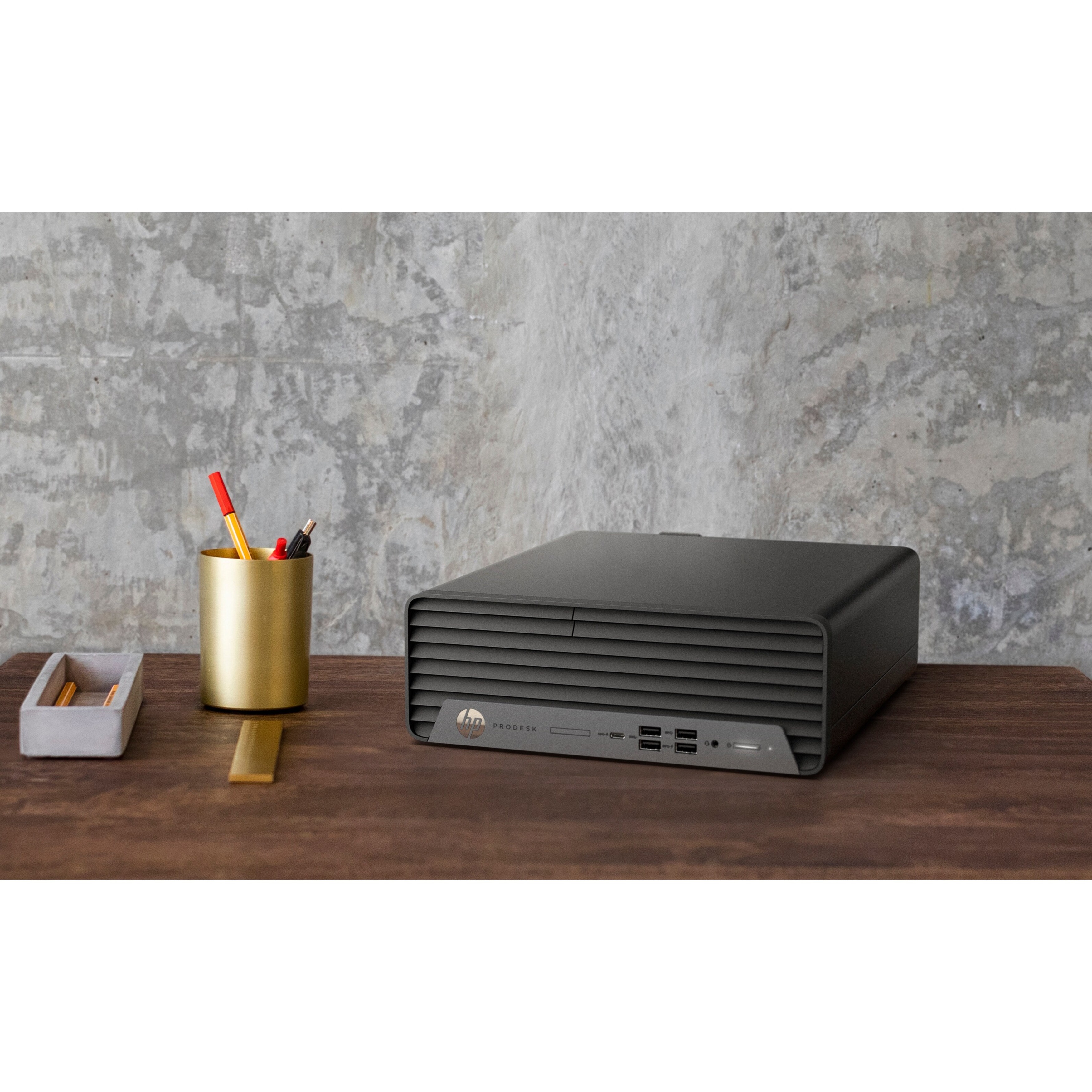 HP Business Desktop ProDesk 600 G6 Desktop Computer - Intel Core i7 10th Gen i7-10700 - 32 GB - 256 GB SSD - Small Form Factor — alternate image1