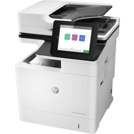 HP LaserJet Enterprise M634dn Inkjet Multifunction Printer - Monochrome - Copier/Printer/Scanner - 52 ppm Mono Print - 1200 x 1200 dpi Print - Automatic Duplex Print - Up to 300000 Pages Monthly - 650 sheets Input - Color Scanner - 600 dpi Optical Scan - Gigabit Ethernet - USB - For Plain Paper Print — leftmaximum