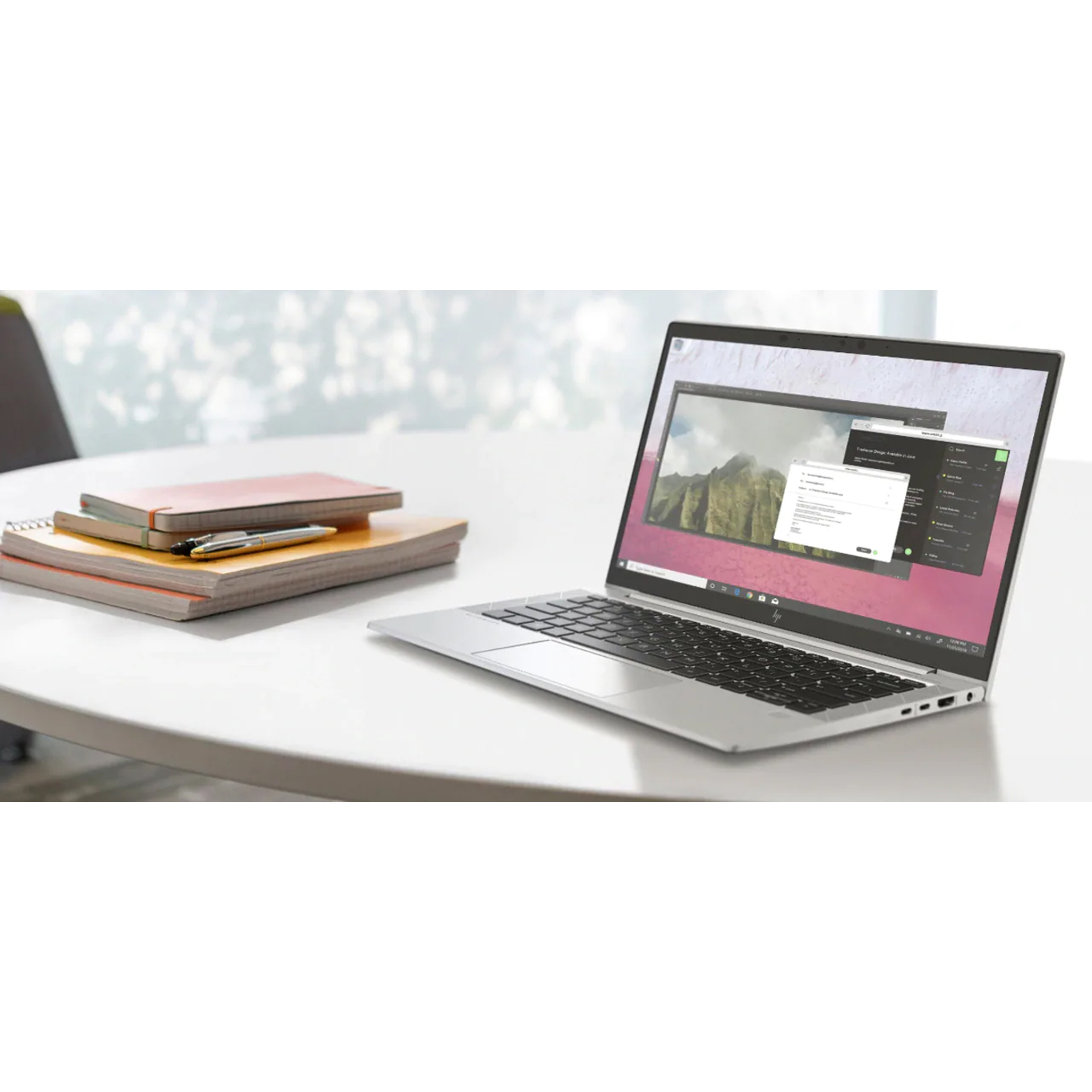 HP EliteBook 845 G7 14" Notebook - Full HD - AMD Ryzen 7 PRO 4750U - 32 GB - 512 GB SSD - English Keyboard - AMD Chip - 1920 x 1080 - AMD Radeon Graphics - In-plane Switching (IPS) Technology — life style