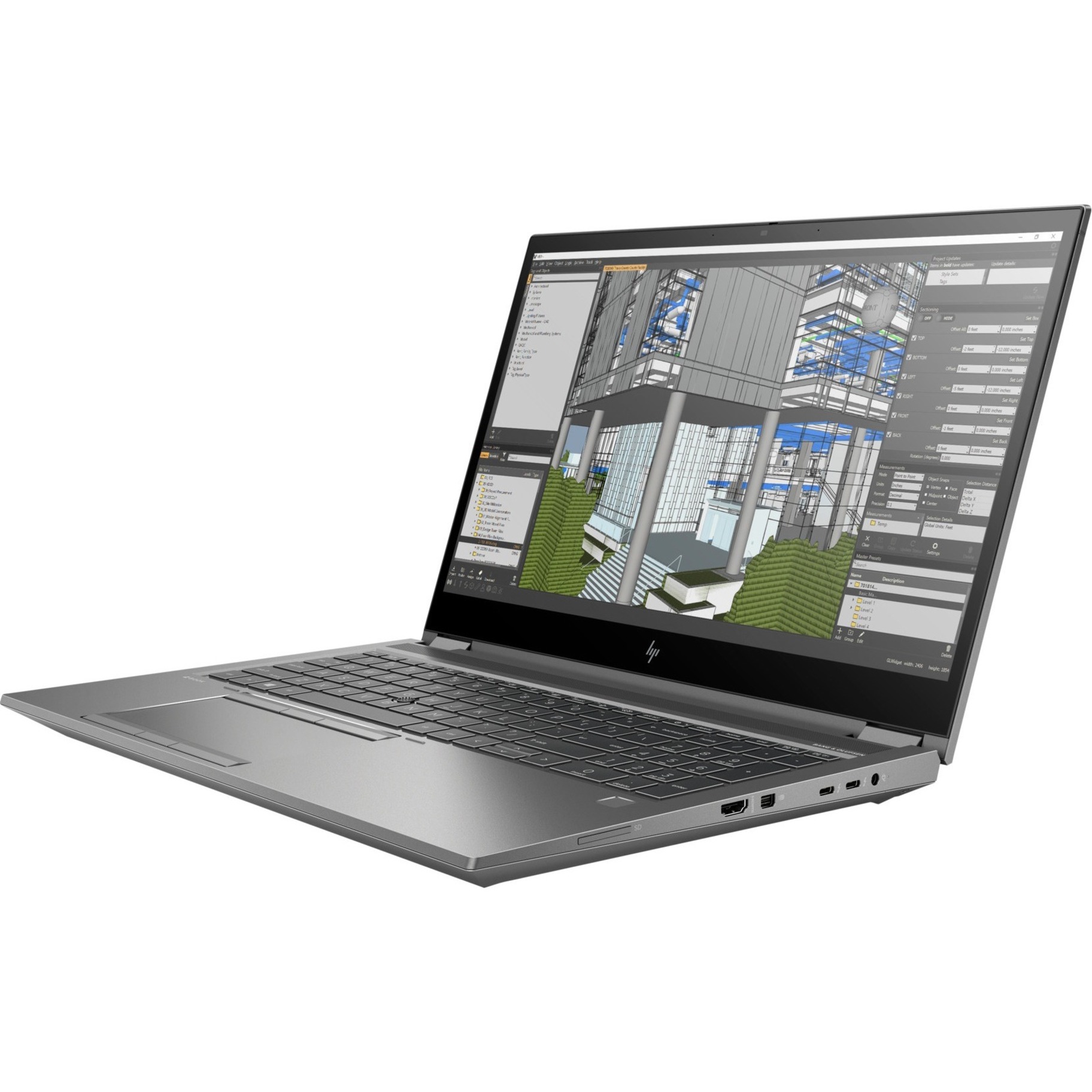 HP ZBook Fury 15 G7 15.6" Mobile Workstation - Intel Core i7 10th Gen i7-10850H - 32 GB - 512 GB SSD - 16.50 Hours Battery Run Time — alternate image1