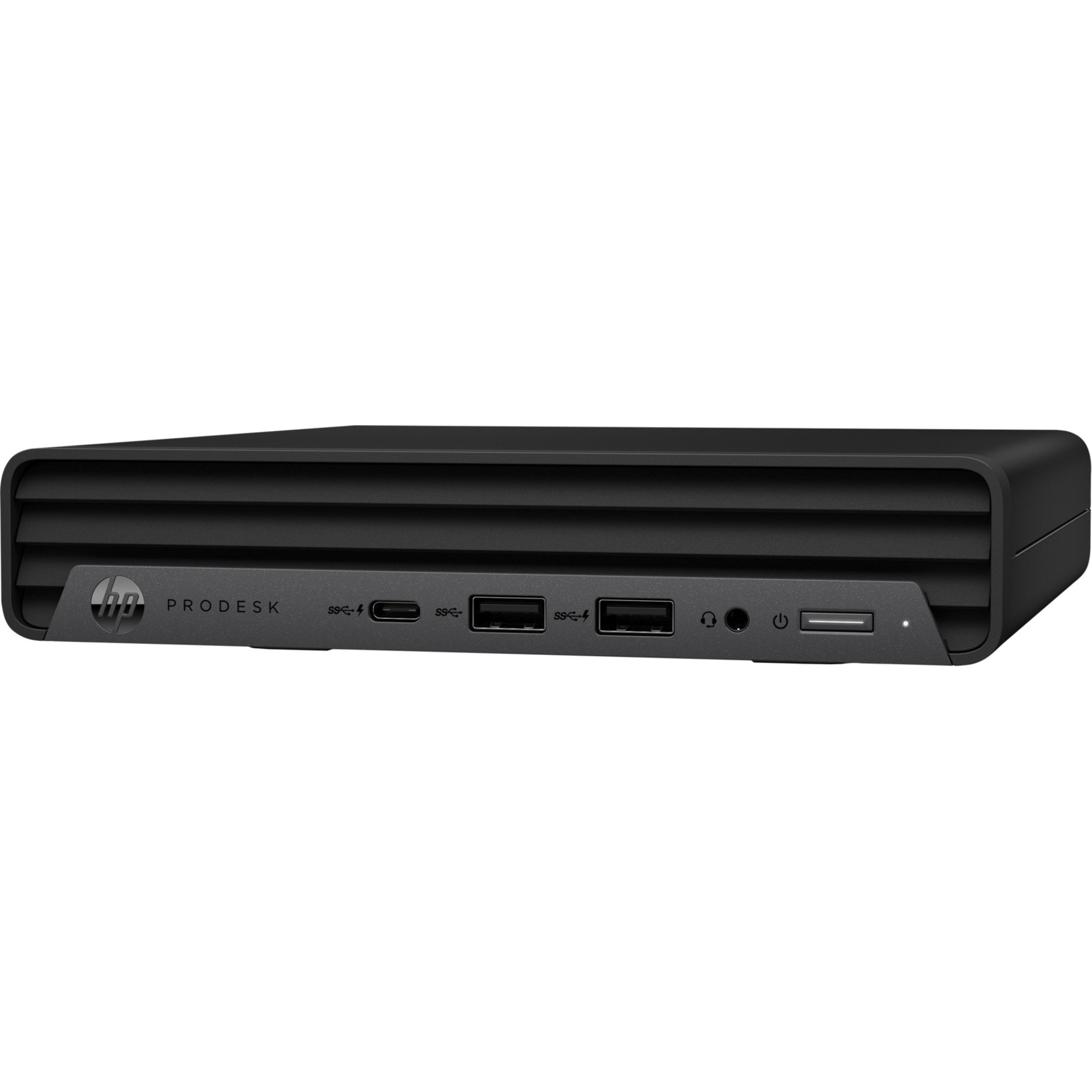 HP Business Desktop ProDesk 400 G6 Desktop Computer - Intel Core i3 10th Gen i3-10300T - 16 GB - 256 GB SSD - Desktop Mini - Intel Q470 Chip - 65 W — left