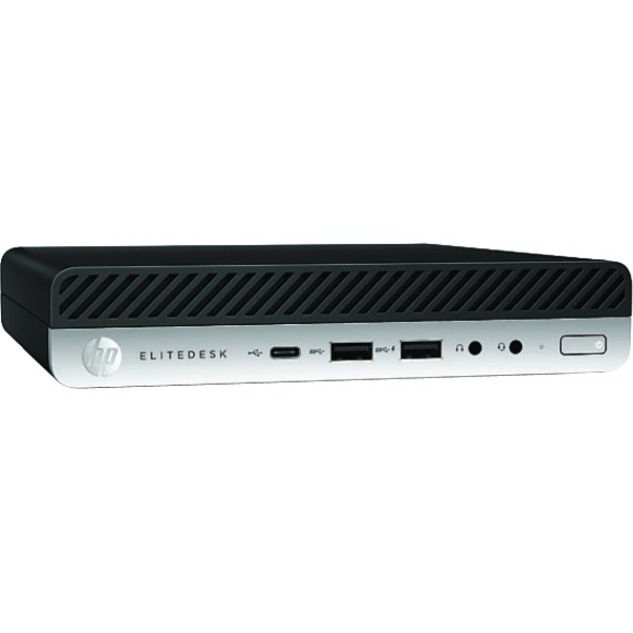 HP EliteDesk 705 G5 Desktop Computer - AMD Ryzen 5 3400GE - 8 GB - 512 GB SSD - Desktop Mini — right
