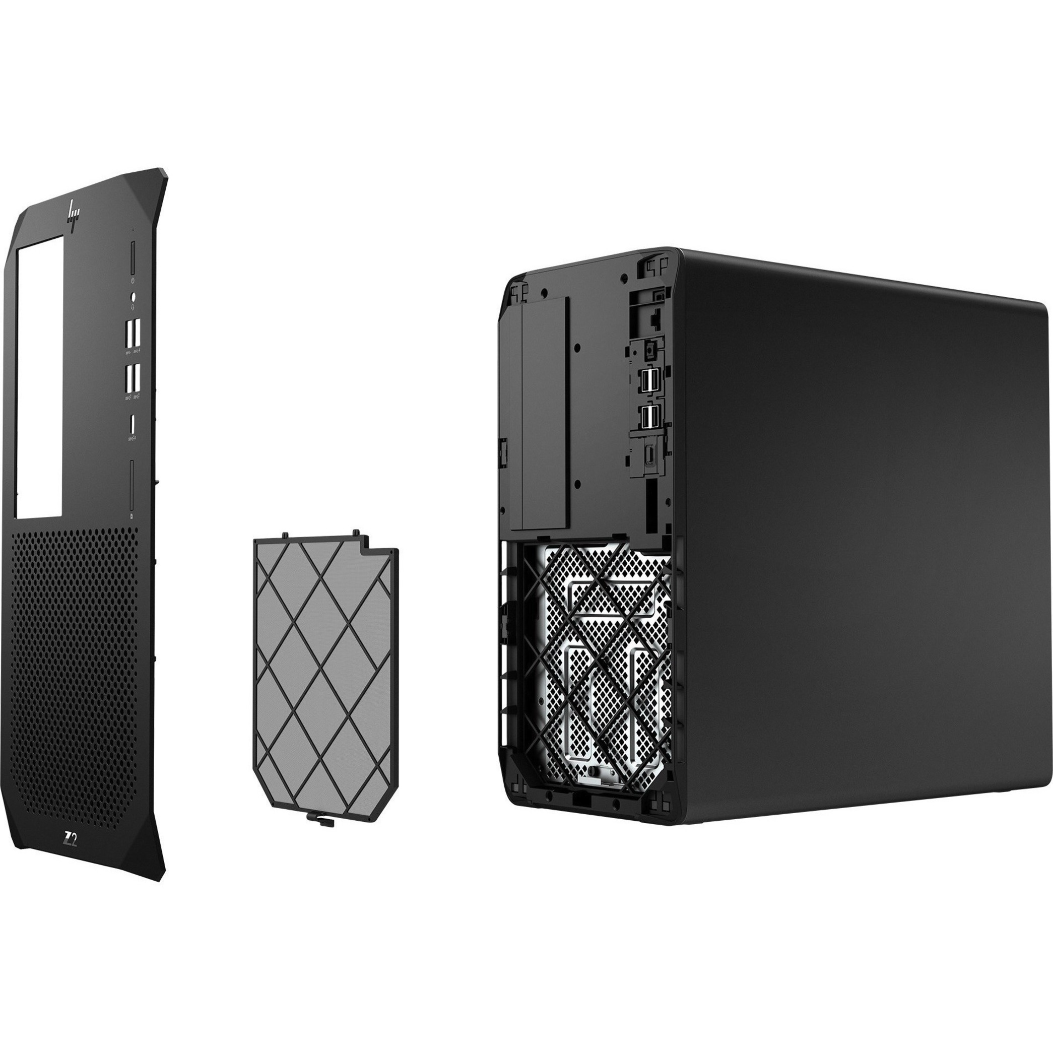 HP Z2 G5 Workstation - 1 Core i9 10th Gen i9-10900K - vPro Technology - 16 GB - Tower - Black - Serial ATA/600 Controller - 0, 1 RAID Levels - Intel Optane Memory Ready - Gigabit Ethernet — alternate image5