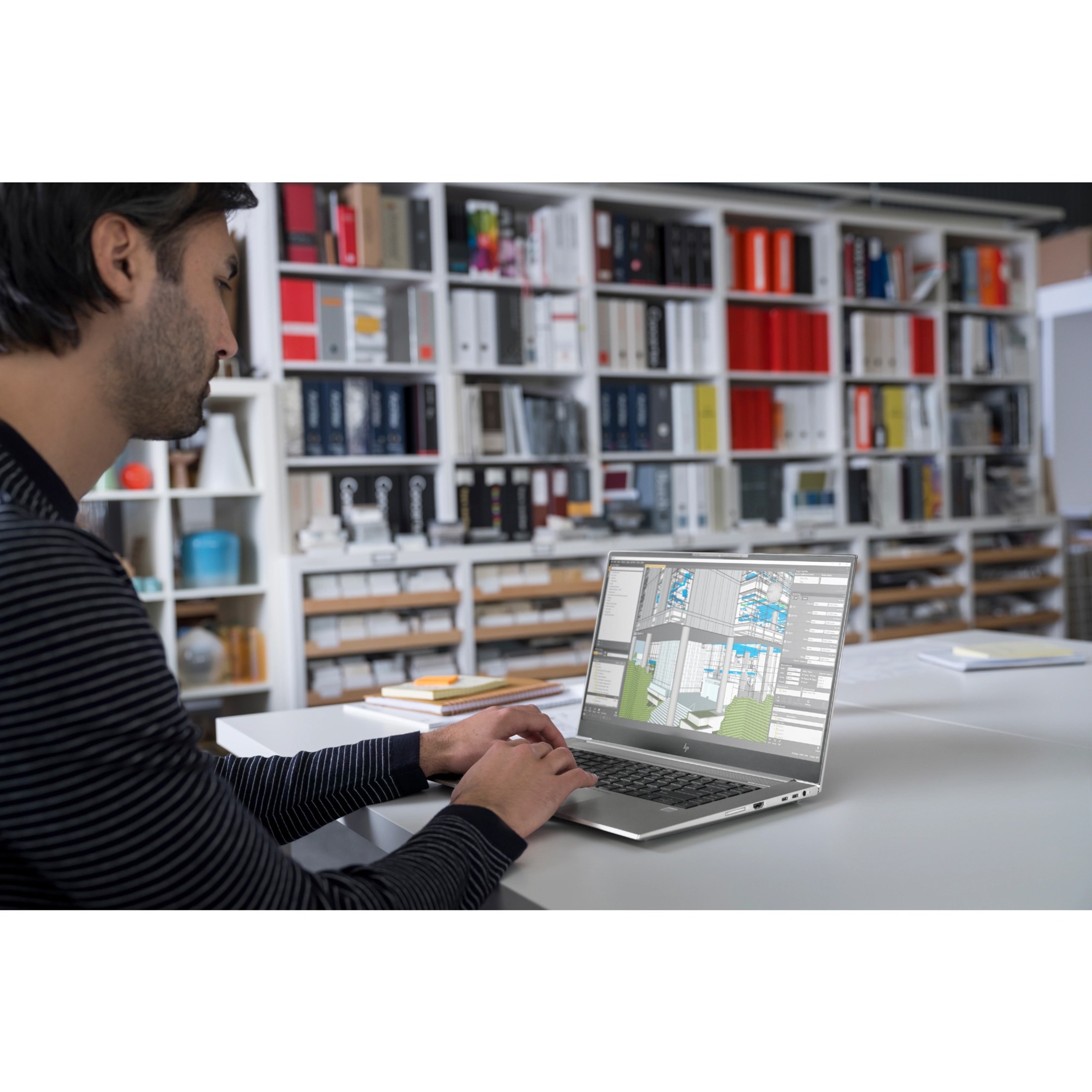 HP ZBook Studio G7 15.6" Mobile Workstation - Intel Core i7 10th Gen i7-10850H - 16 GB - 512 GB SSD - 18 Hours Battery Run Time — alternate image3