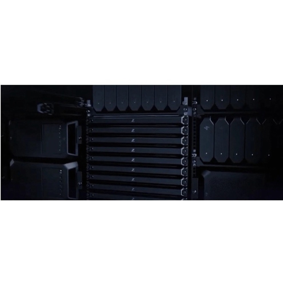 HP ZCentral 4R Workstation - 1 Xeon W-2295 - vPro Technology - 128 GB - Rack-mountable - Serial ATA/600 Controller - 0, 1, 10 RAID Levels - Gigabit Ethernet — alternate image3