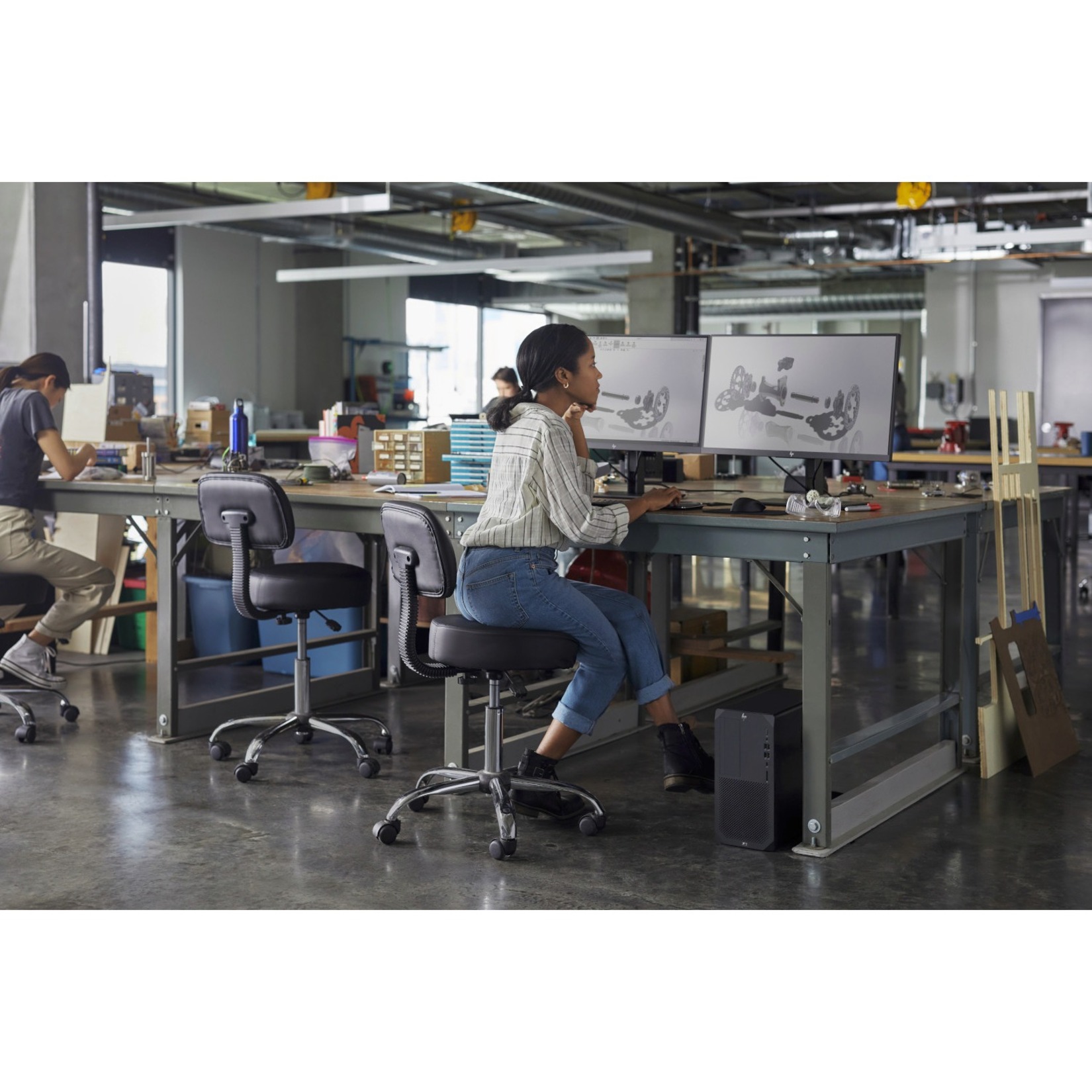 HP Z2 G5 Workstation - 1 Core i9 10th Gen i9-10900 - vPro Technology - 64 GB - Tower - Black - Serial ATA/600 Controller - 0, 1 RAID Levels - Intel Optane Memory Ready - Gigabit Ethernet — alternate image4