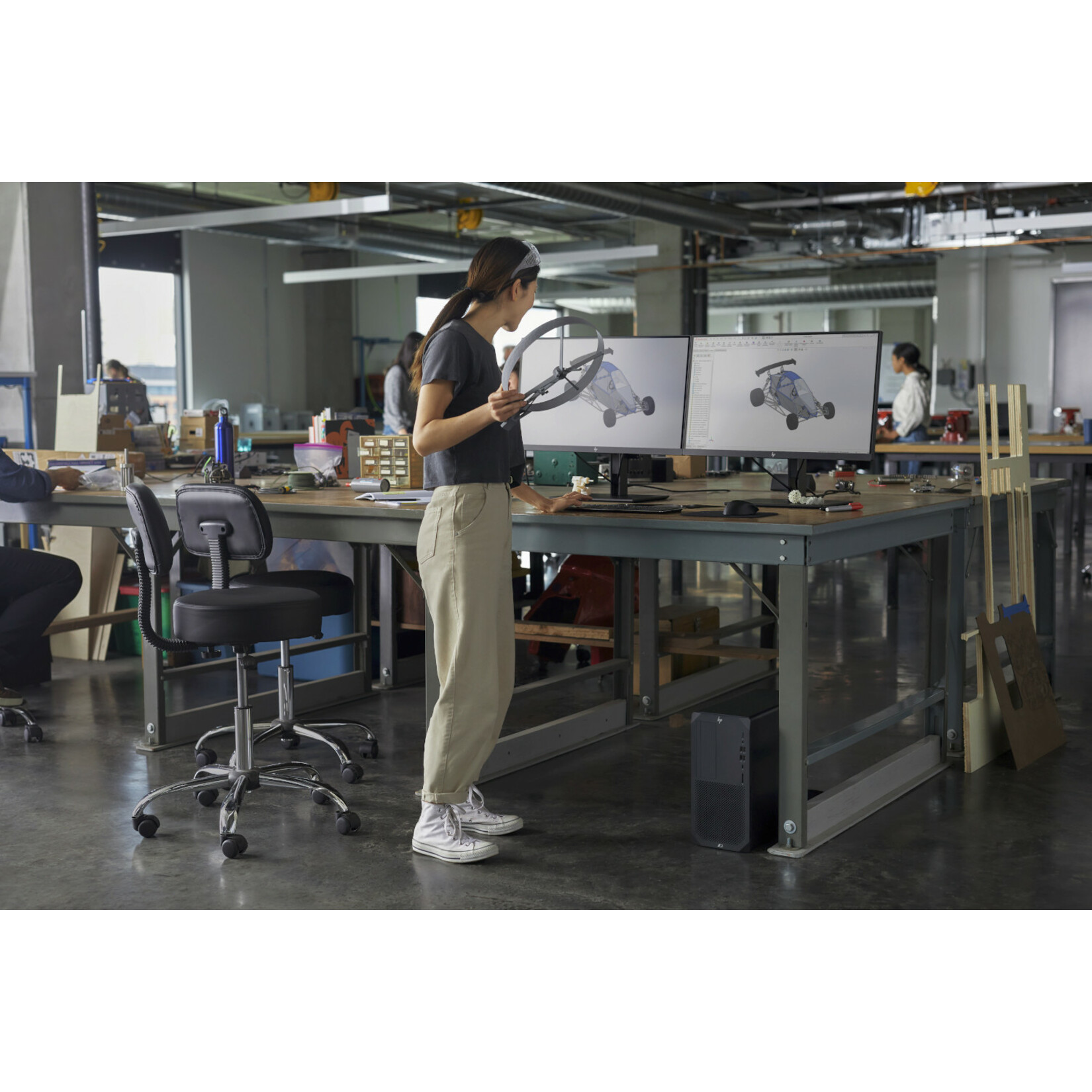 HP Z2 G5 Workstation - 1 Core i9 10th Gen i9-10900 - vPro Technology - 64 GB - Tower - Black - Serial ATA/600 Controller - 0, 1 RAID Levels - Intel Optane Memory Ready - Gigabit Ethernet — life style