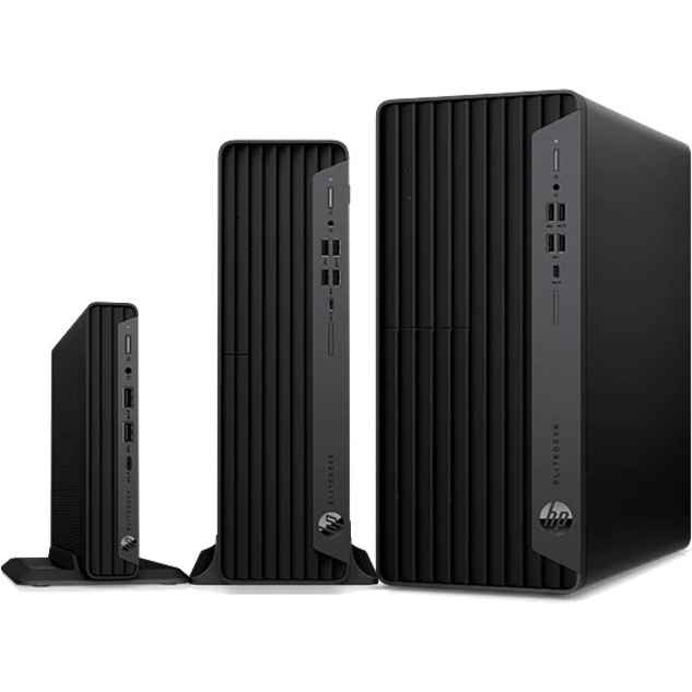 HP EliteDesk 805 G6 Desktop Computer - AMD Ryzen 3 PRO 4350G - 8 GB - 256 GB PCI Express NVMe SSD - Mini PC - AMD Radeon Graphics DDR4 SDRAM — alternate image2
