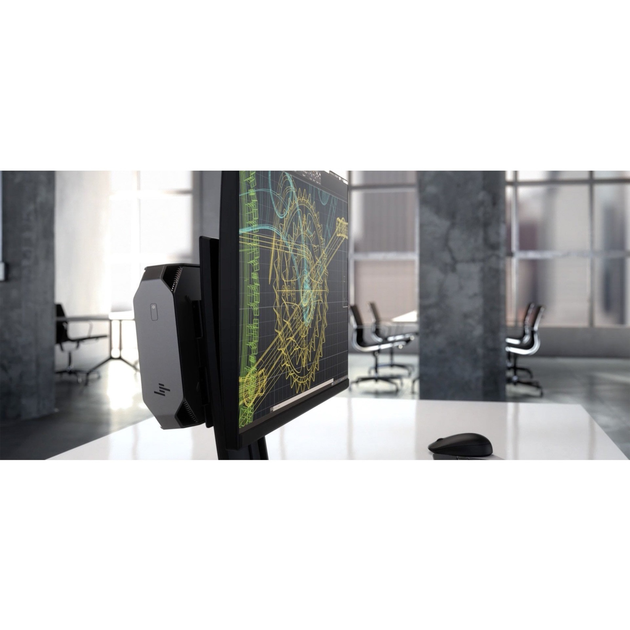 HP Z2 Mini G5 Workstation - 1 Core i7 10th Gen i7-10700 - vPro Technology - 8 GB - 256 GB SSD - Mini PC - Serial ATA/600 Controller - 0, 1 RAID Levels - Intel Optane Memory Ready - Gigabit Ethernet — alternate image12