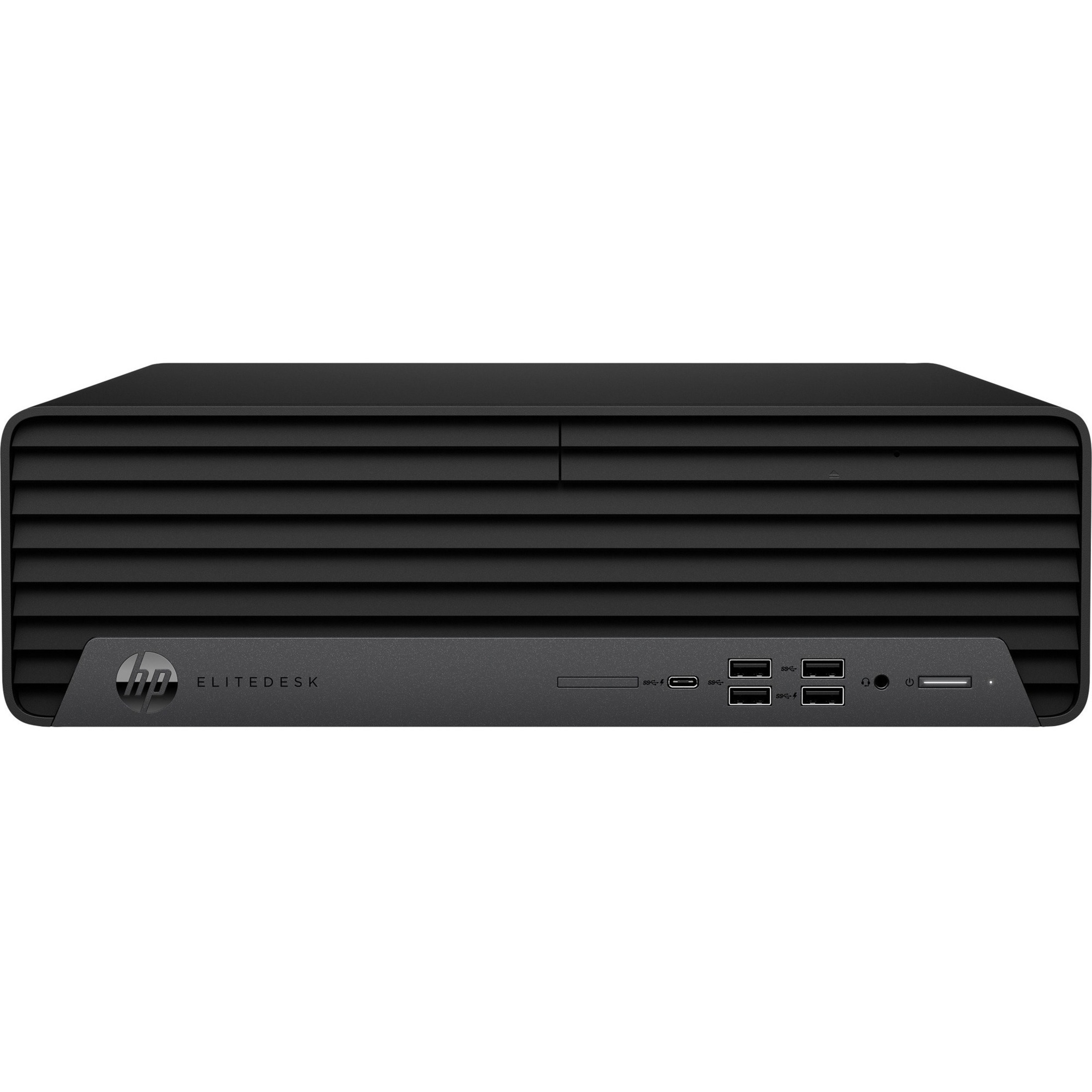 HP EliteDesk 800 G6 Desktop Computer - Intel Core i7 10th Gen i7-10700 - vPro Technology - 16 GB - 256 GB PCI Express NVMe SSD - Small Form Factor - Windows 10 Pro 64-bit - Intel UHD Graphics 630 DDR4 SDRAM — front