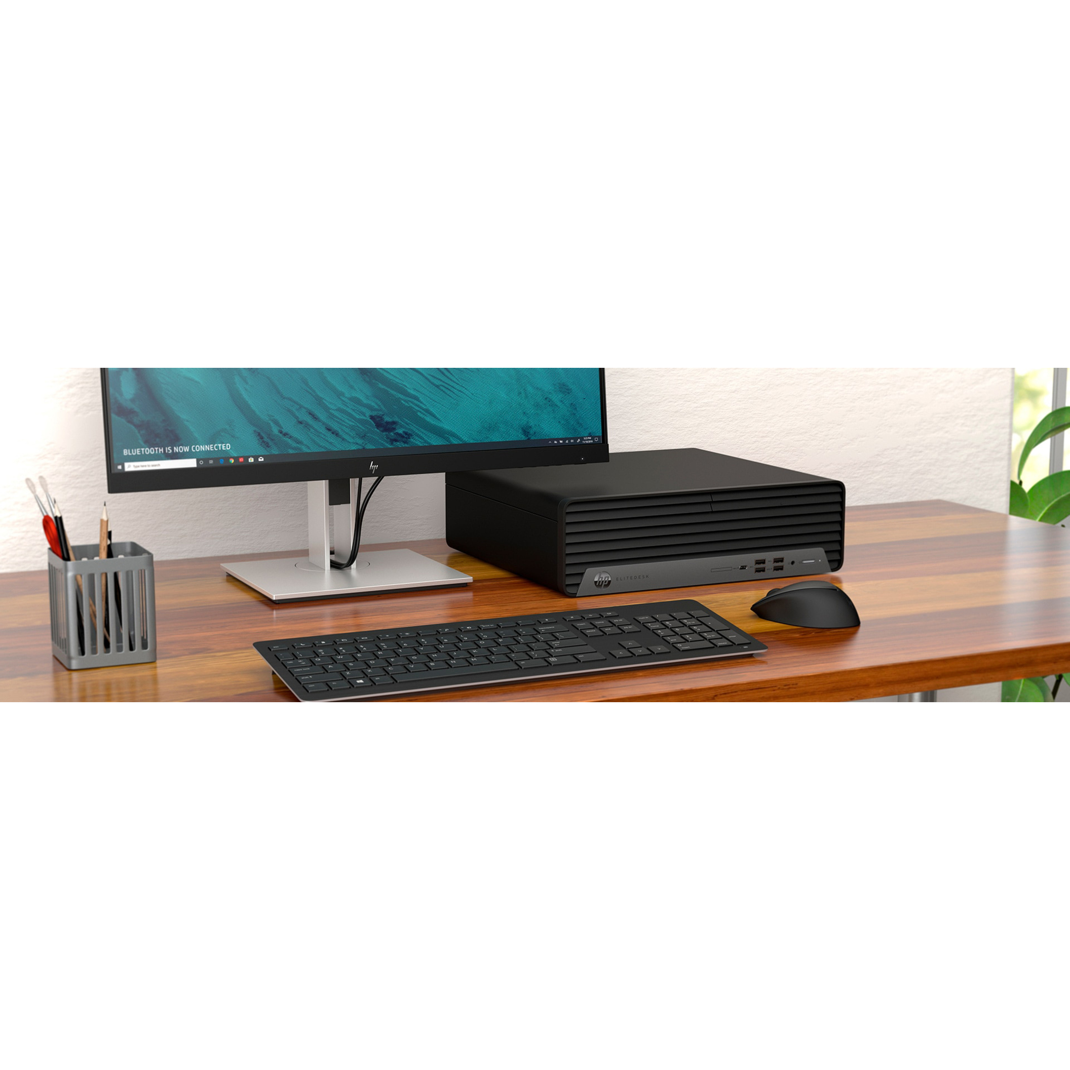 HP EliteDesk 800 G6 Desktop Computer - Intel Core i7 10th Gen i7-10700 - vPro Technology - 16 GB - 256 GB PCI Express NVMe SSD - Small Form Factor - Windows 10 Pro 64-bit - Intel UHD Graphics 630 DDR4 SDRAM — life style