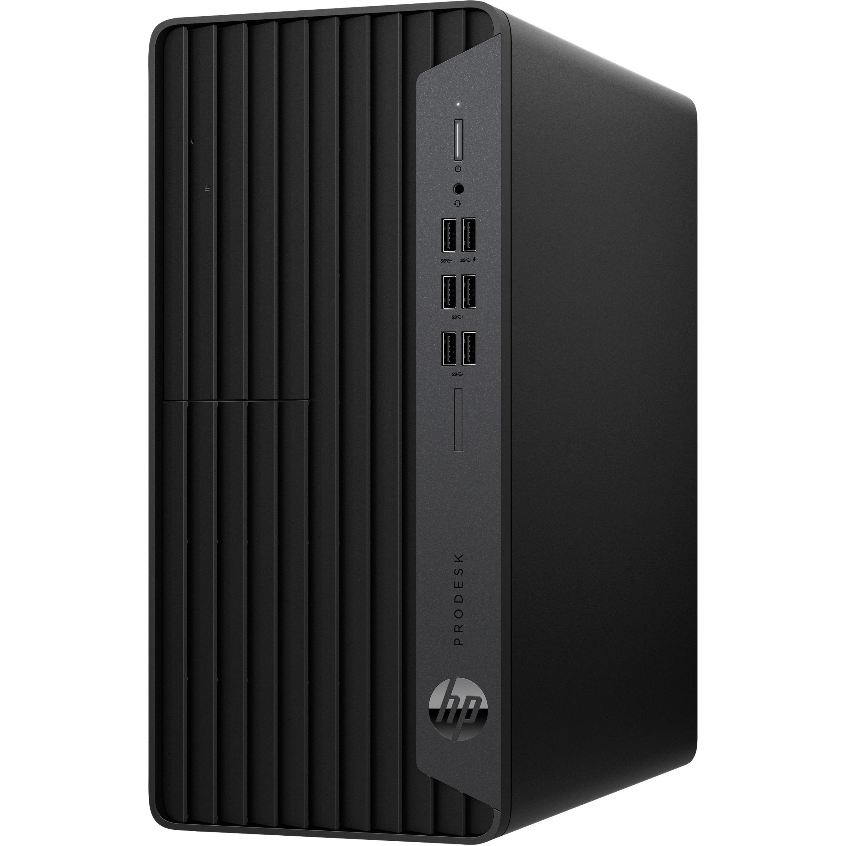HP Business Desktop ProDesk 600 G6 Desktop Computer - Intel Core i5 10th Gen i5-10500 - vPro Technology - 16 GB - 500 GB HDD - Micro Tower - Intel UHD Graphics 630 DDR4 SDRAM — left