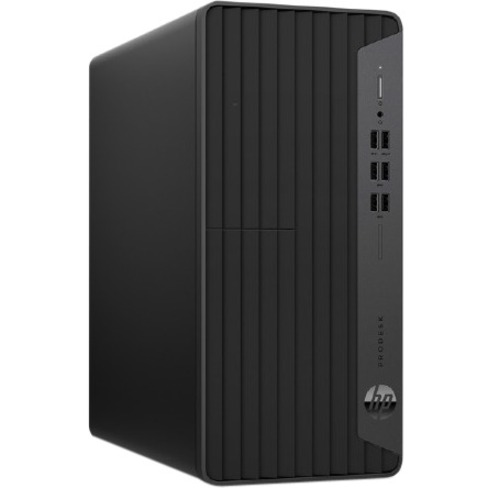 HP Business Desktop ProDesk 600 G6 Desktop Computer - Intel Core i5 10th Gen i5-10500 - vPro Technology - 16 GB - 500 GB HDD - Micro Tower - Intel UHD Graphics 630 DDR4 SDRAM — right