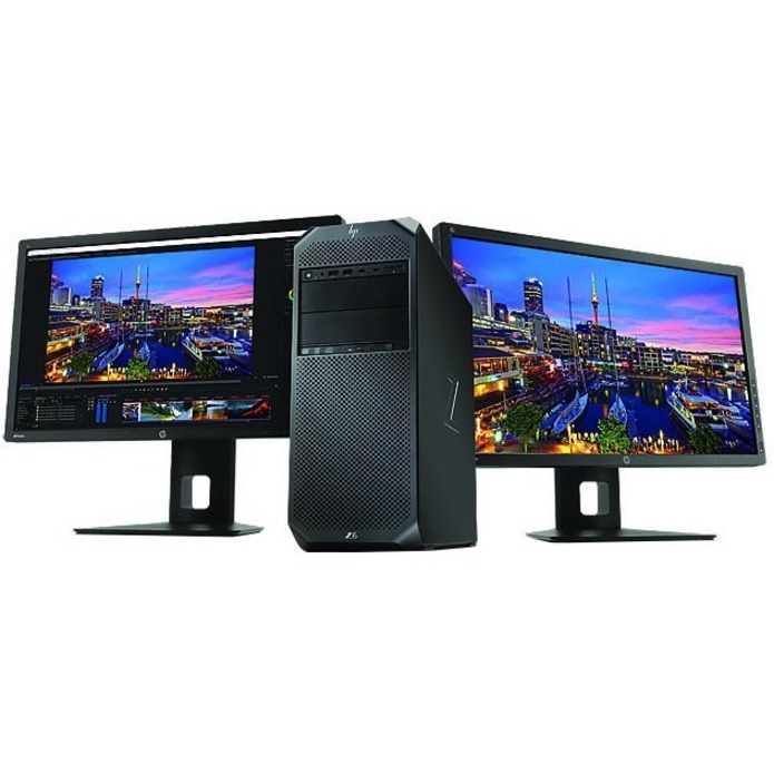 HP Z6 G4 Workstation - Xeon Gold 6128 - 16 GB - 512 GB SSD - Tower - Black - Serial ATA Controller - 0, 1, 5, 10 RAID Levels - Intel Optane Memory Ready - Gigabit Ethernet — alternate image1