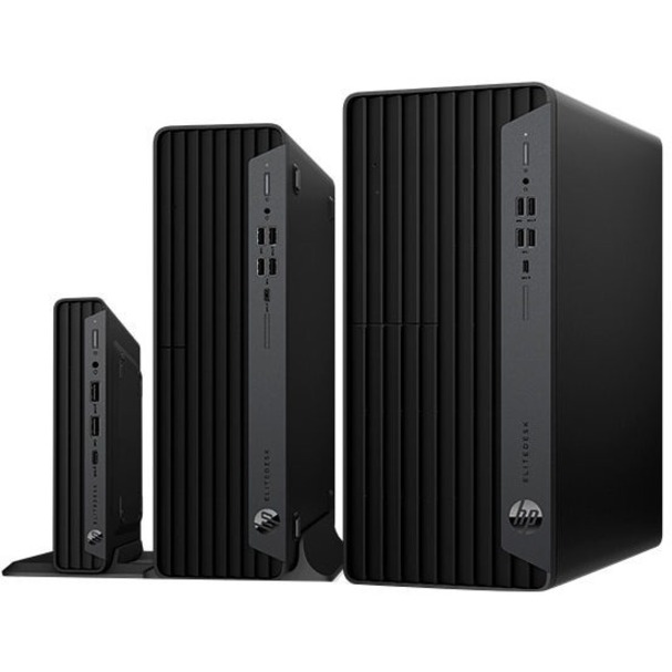 HP EliteDesk 805 G6 Desktop Computer - AMD Ryzen 5 PRO 4650GE - 16 GB - 256 GB PCI Express NVMe SSD - Mini PC - AMD Radeon Graphics DDR4 SDRAM — alternate image2