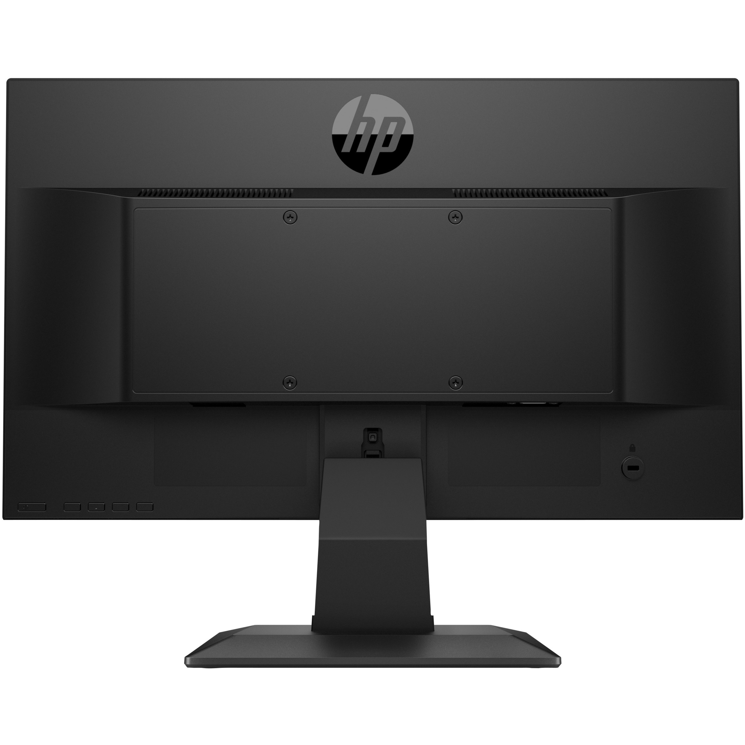 HP P204v 20" Class HD+ LCD Monitor - 16:9 - 19.5" Viewable - Twisted nematic (TN) - LED Backlight - 1600 x 900 - 200 Nit - 5 ms - 60 Hz Refresh Rate - HDMI - VGA - DisplayPort - VESA Mount Compatible — rearmaximum