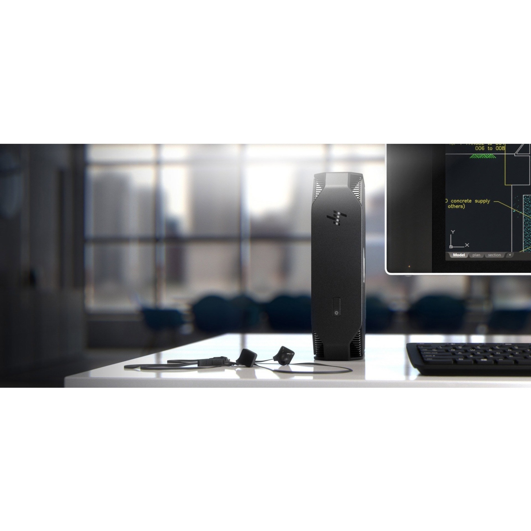 HP Z2 Mini G5 Workstation - 1 Core i7 10th Gen i7-10700 - vPro Technology - 16 GB - 256 GB SSD - Mini PC - Serial ATA/600 Controller - 0, 1 RAID Levels - Intel Optane Memory Ready - Gigabit Ethernet — alternate image11