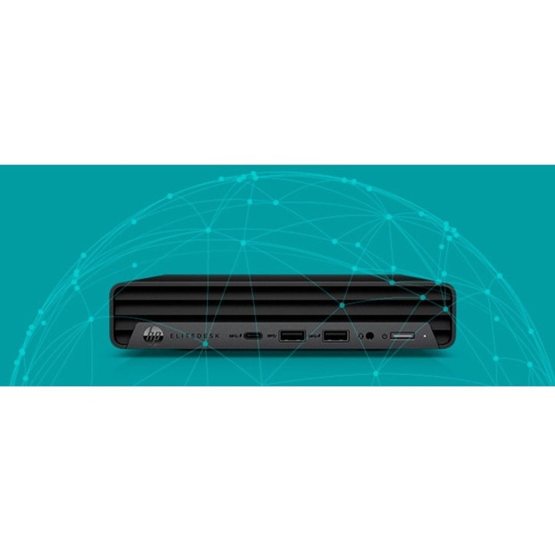 HP EliteDesk 805 G6 Desktop Computer - AMD Ryzen 5 PRO 4650GE - 16 GB - 512 GB PCI Express NVMe SSD - Mini PC - AMD Radeon Graphics DDR4 SDRAM — alternate image3