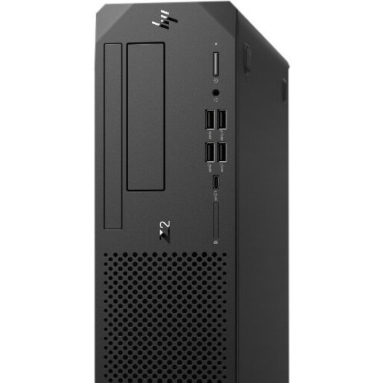 HP Z2 G5 Workstation - 1 Core i9 10th Gen i9-10900K - 32 GB - Small Form Factor - Black - Serial ATA/600 Controller - 0, 1 RAID Levels - Intel Optane Memory Ready - Gigabit Ethernet — alternate image1