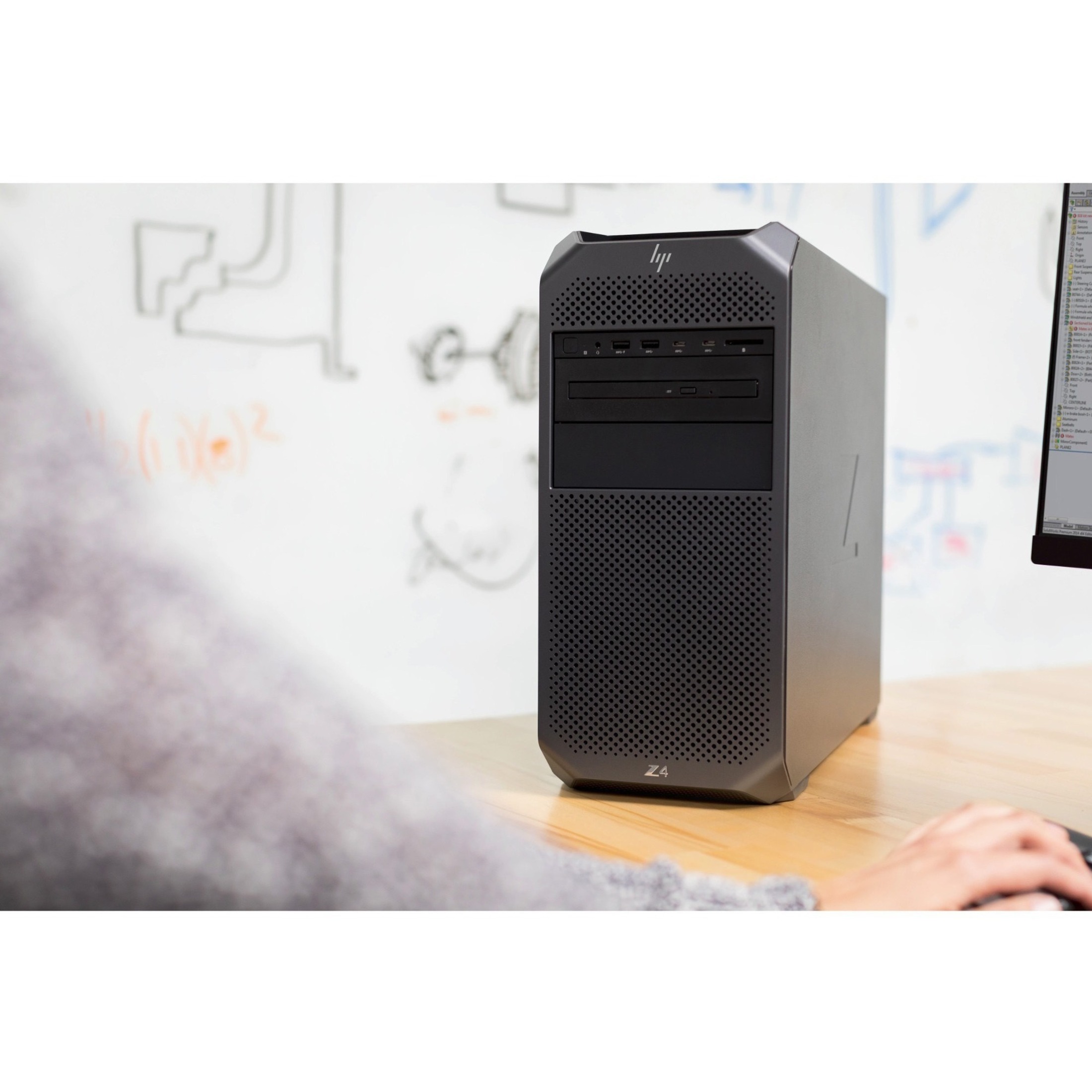 HP Z4 G4 Workstation - 1 Xeon W-2235 - vPro Technology - 32 GB - 512 GB SSD - Mini-tower - Black - Intel C422 Chip - Serial ATA/600 Controller - 0, 1, 5, 10 RAID Levels - Gigabit Ethernet — alternate image10