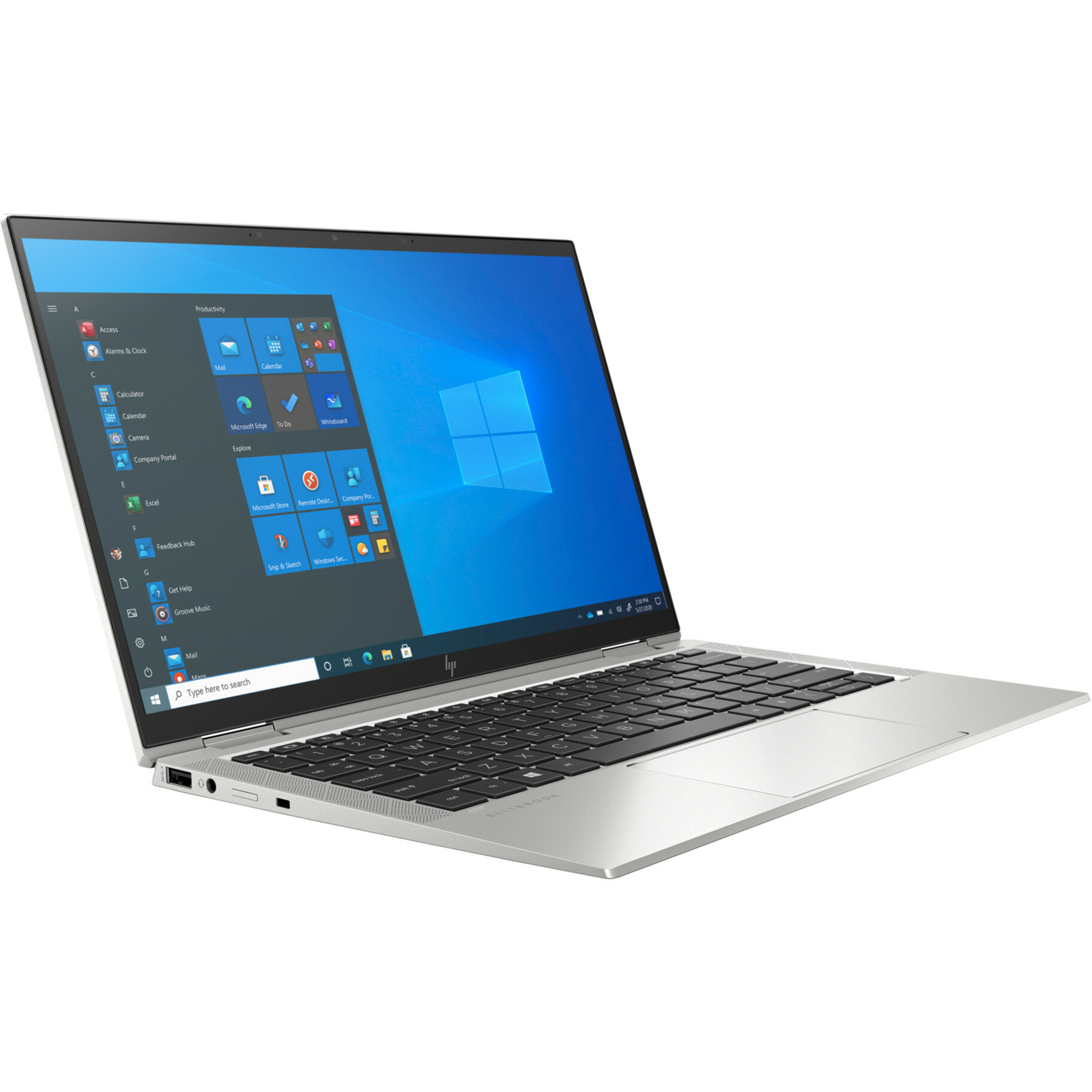 HP EliteBook x360 1030 G8 13.3" Touchscreen Notebook - Intel Core i5 11th Gen i5-1145G7 - 16 GB - 256 GB SSD - Intel Premium UHD Graphics