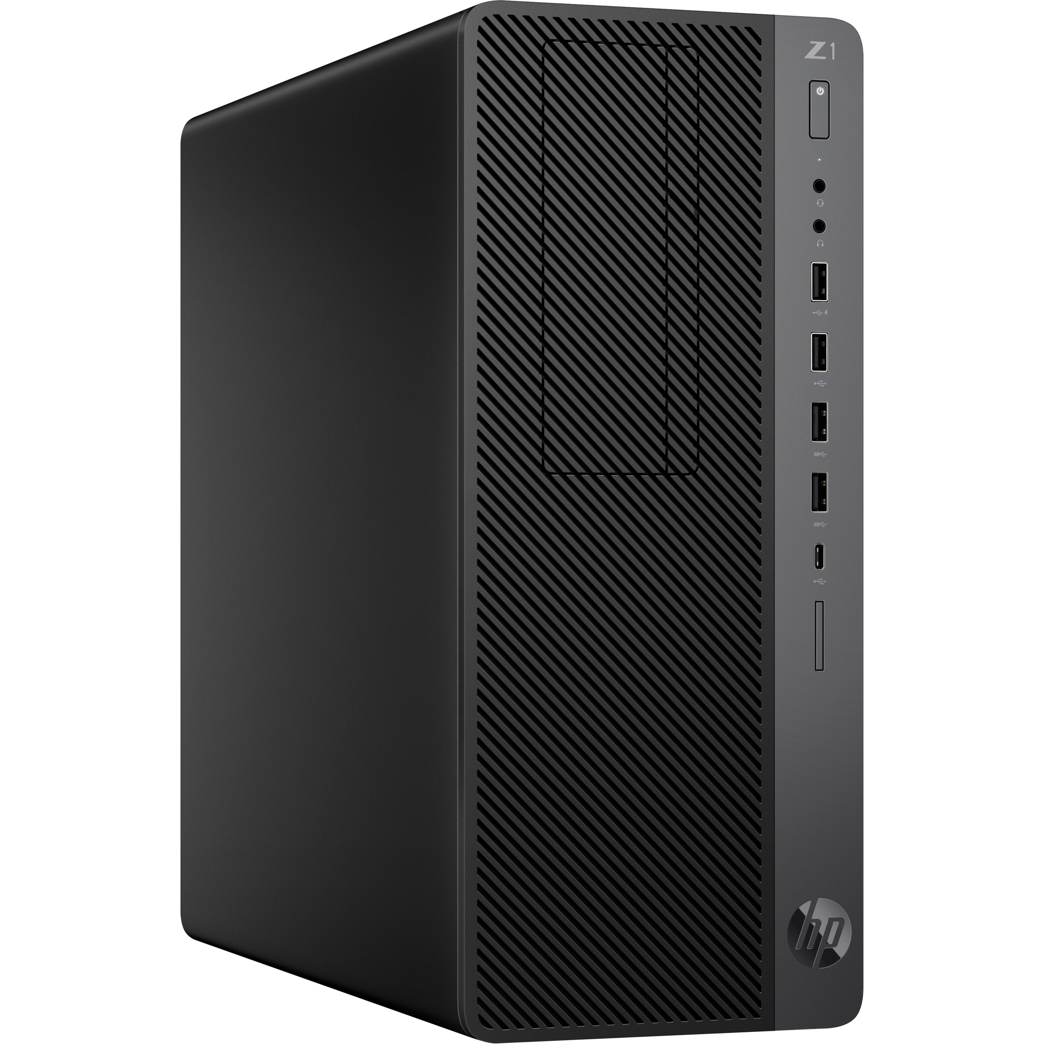 HP Z1 G5 Workstation - Core i7 9th Gen i7-9700 - vPro Technology - 16 GB - 256 GB SSD - Tower - Intel Q370 Chip - Serial ATA Controller - Intel Optane Memory Ready - Gigabit Ethernet