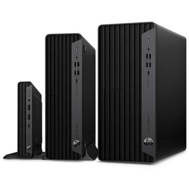 HP EliteDesk 805 G6 Desktop Computer - AMD Ryzen 5 PRO 4650G - 16 GB - 256 GB PCI Express NVMe SSD - Small Form Factor - AMD Radeon Graphics DDR4 SDRAM — alternate image1