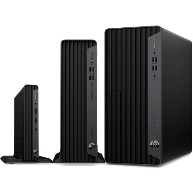 HP EliteDesk 805 G6 Desktop Computer - AMD Ryzen 5 PRO 4650G - 16 GB - 256 GB PCI Express NVMe SSD - Small Form Factor - AMD Radeon Graphics DDR4 SDRAM — alternate image2
