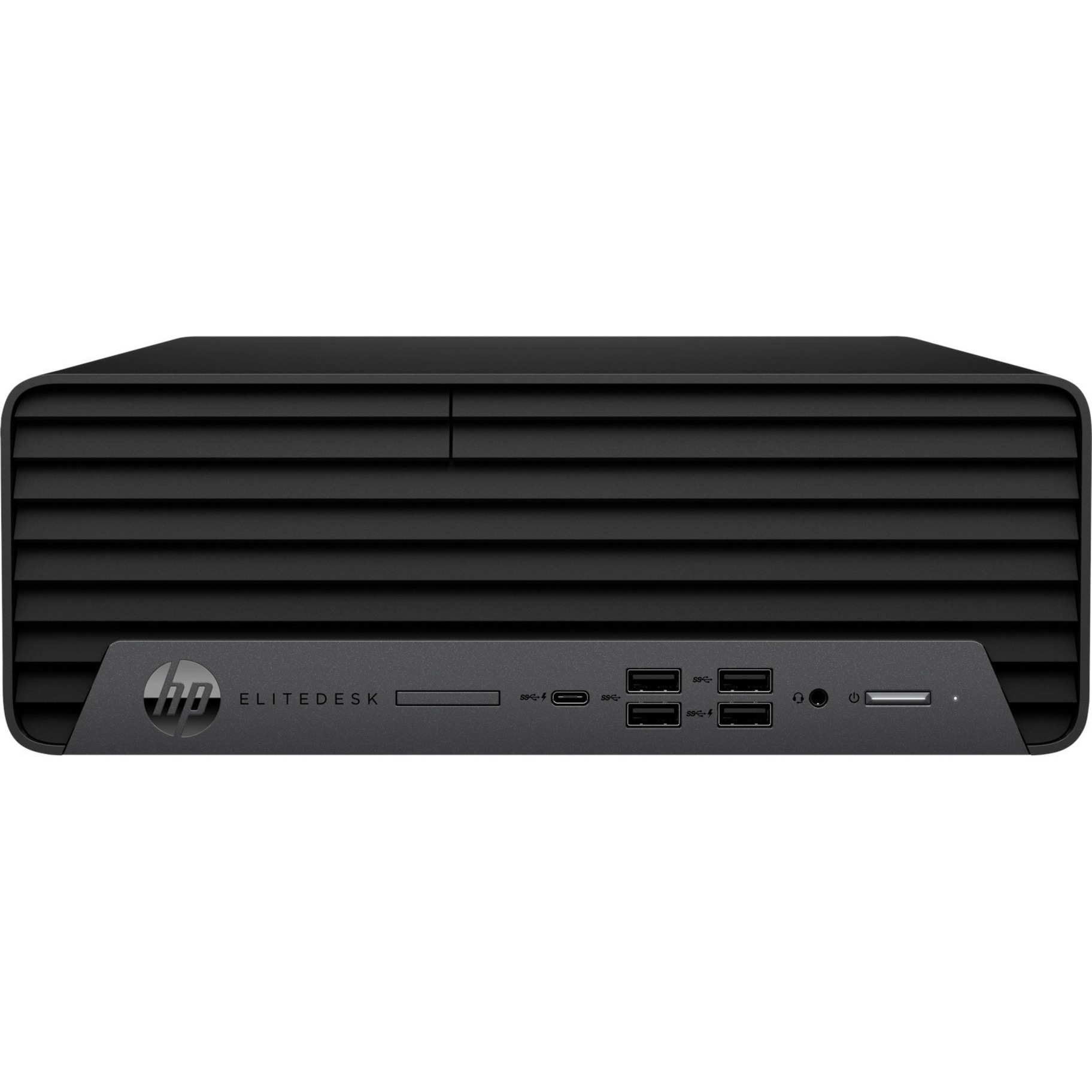 HP EliteDesk 805 G6 Desktop Computer - AMD Ryzen 5 PRO 4650G - 16 GB - 256 GB PCI Express NVMe SSD - Small Form Factor - AMD Radeon Graphics DDR4 SDRAM — front