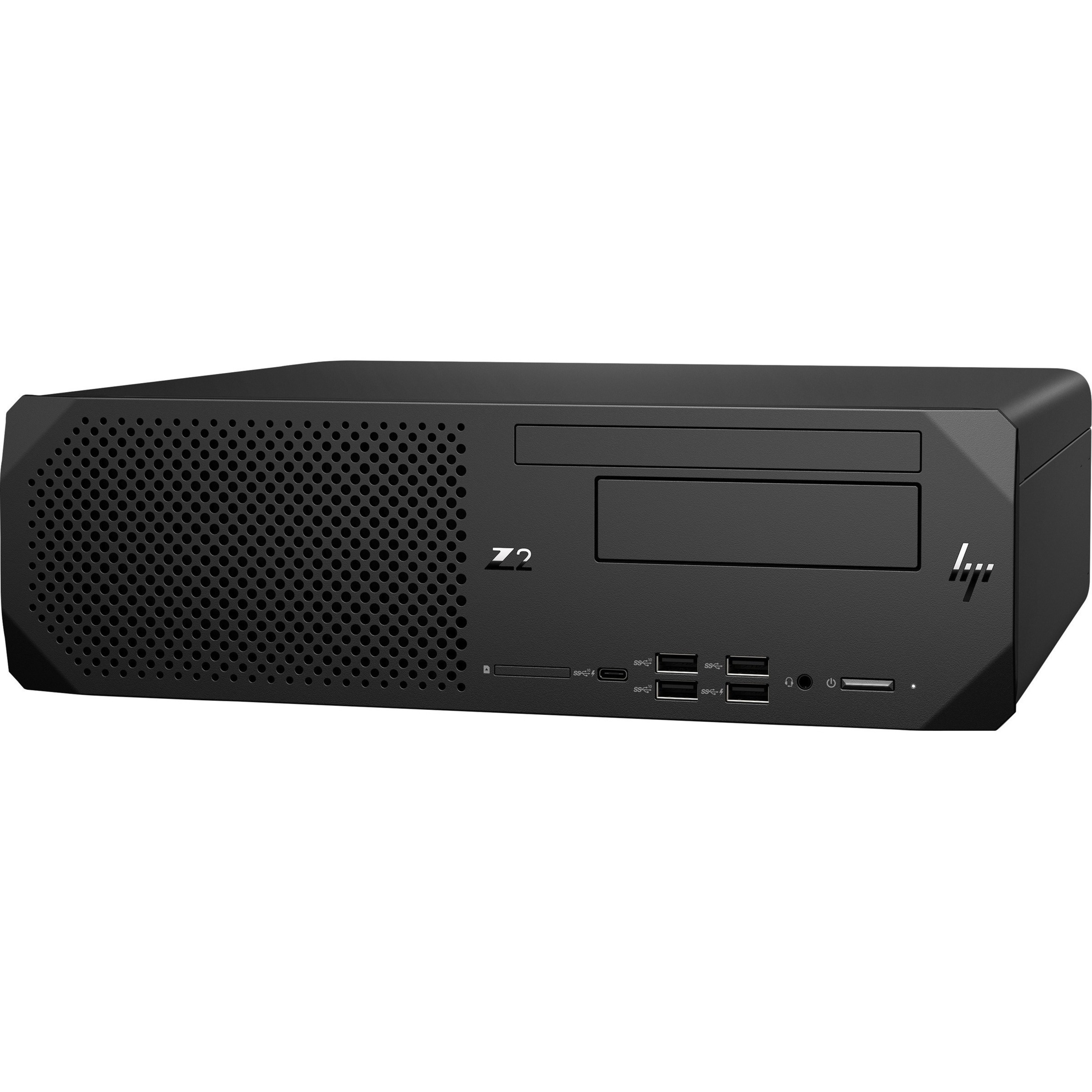HP Z2 G5 Workstation - 1 Core i5 10th Gen i5-10500 - vPro Technology - 32 GB - Small Form Factor - Black - Intel W480 Chip - Serial ATA/600 Controller - 0, 1 RAID Levels - Intel Optane Memory Ready - Gigabit Ethernet — leftmaximum