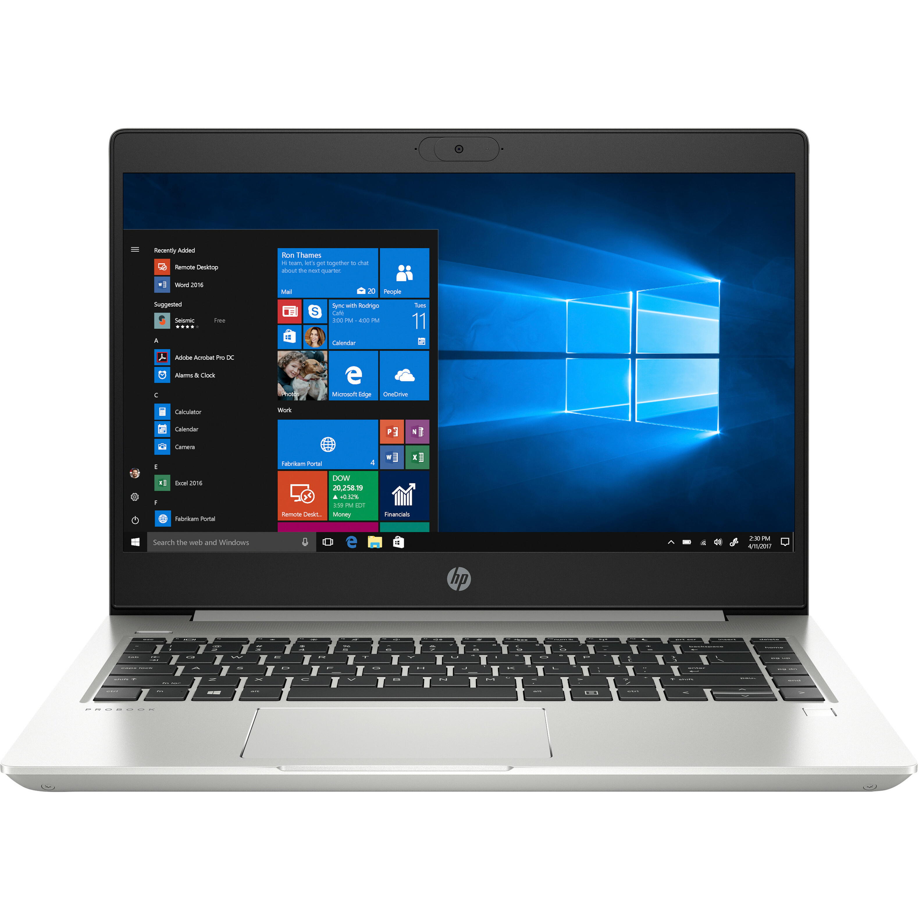 HP ProBook 445 G7 14" Rugged Notebook - AMD Ryzen 3 4300U - 4 GB - 128 GB SSD - AMD Chip - AMD Radeon Graphics - 15.25 Hours Battery Run Time