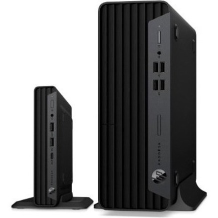 HP Business Desktop ProDesk 400 G7 Desktop Computer - Intel Core i5 10th Gen i5-10500 - vPro Technology - 16 GB - 256 GB PCI Express NVMe SSD - Small Form Factor - Intel Q470 Chip - Intel UHD Graphics 630 DDR4 SDRAM — alternate image2