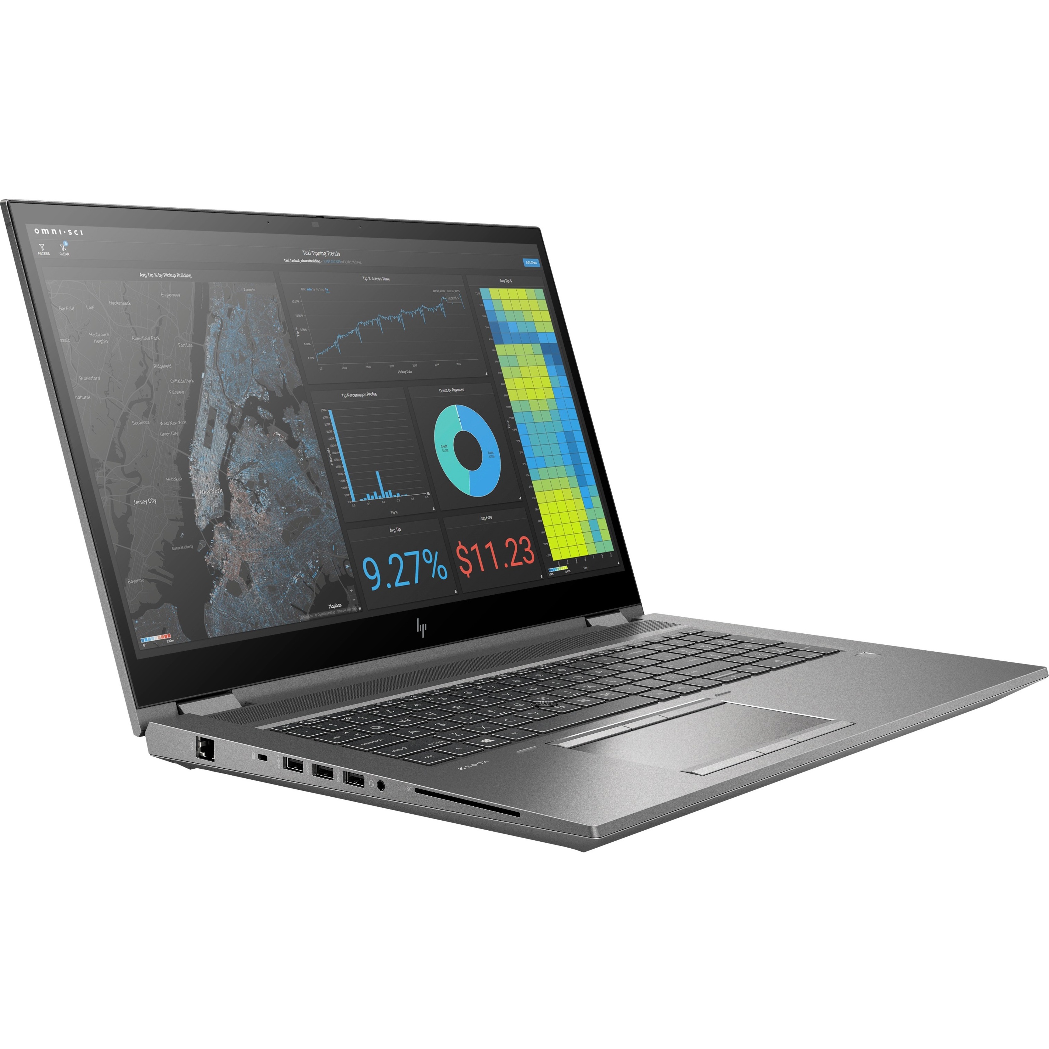 HP ZBook Fury 17 G7 17.3" Notebook - 15.75 Hours Battery Run Time — alternate image1
