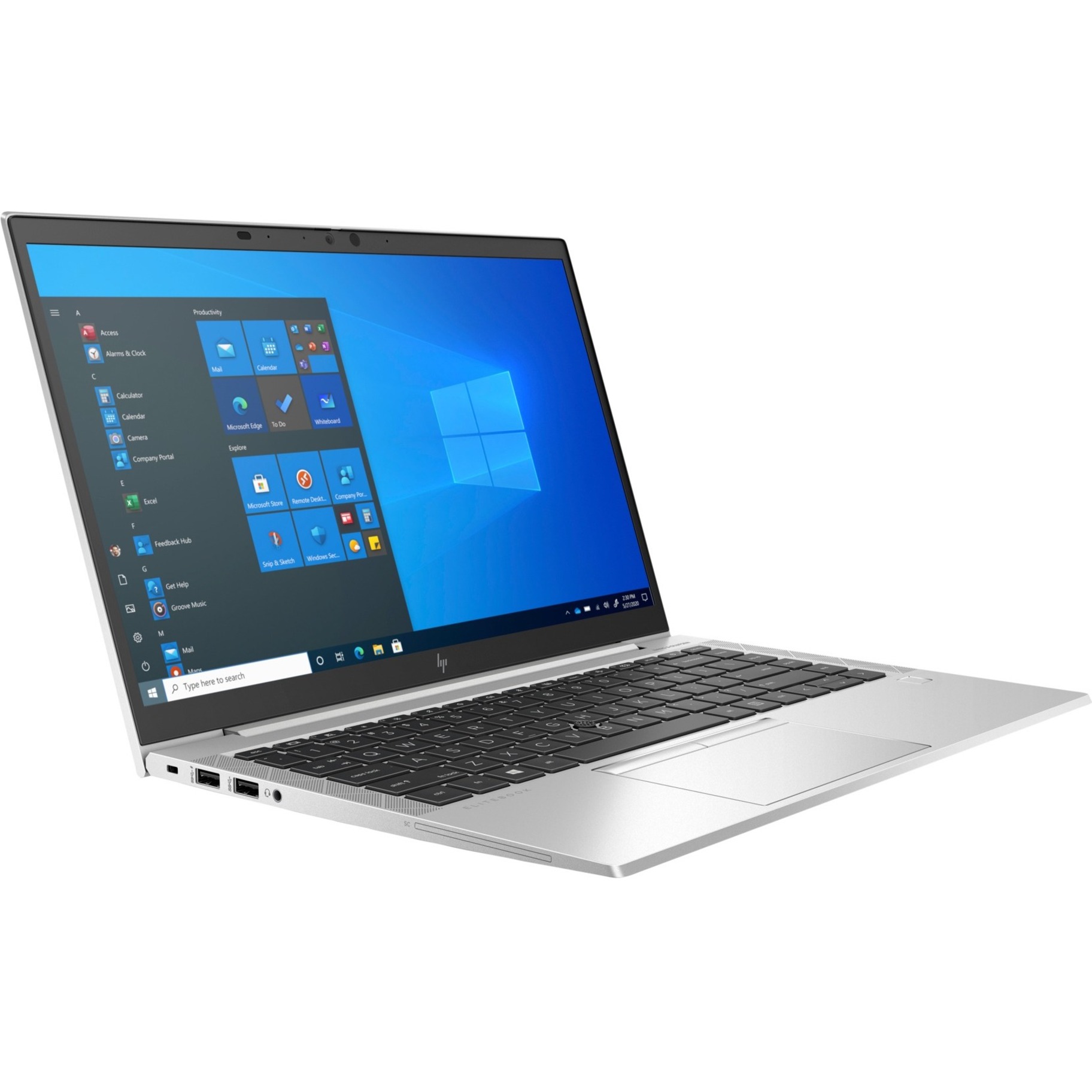 HP EliteBook 840 G8 14" Notebook - Intel Core i7 11th Gen i7-1185G7 - 32 GB - 256 GB SSD - In-plane Switching (IPS) Technology — right