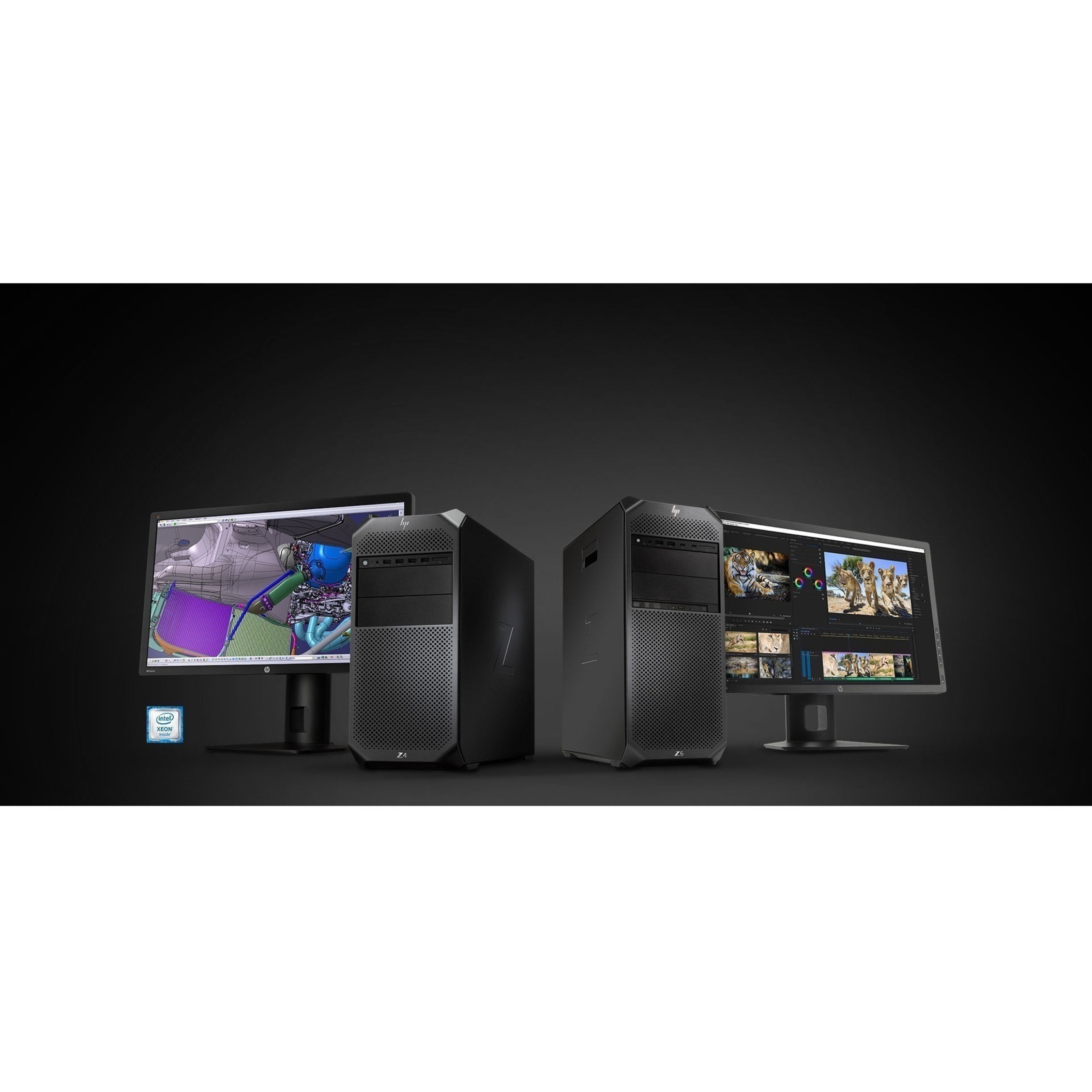 HP Z6 G4 Workstation - Xeon Silver 4114 - vPro Technology - 32 GB - 1 TB HDD - Tower - Black - Refurbished - Intel C622 Chip - Windows 11 Pro - 4 GB Graphics - Serial ATA/600 Controller - 0, 1, 5, 10 RAID Levels - Intel Optane Memory Ready - Spanish Keyboard - 14" - Gigabit Ethernet — alternate image11