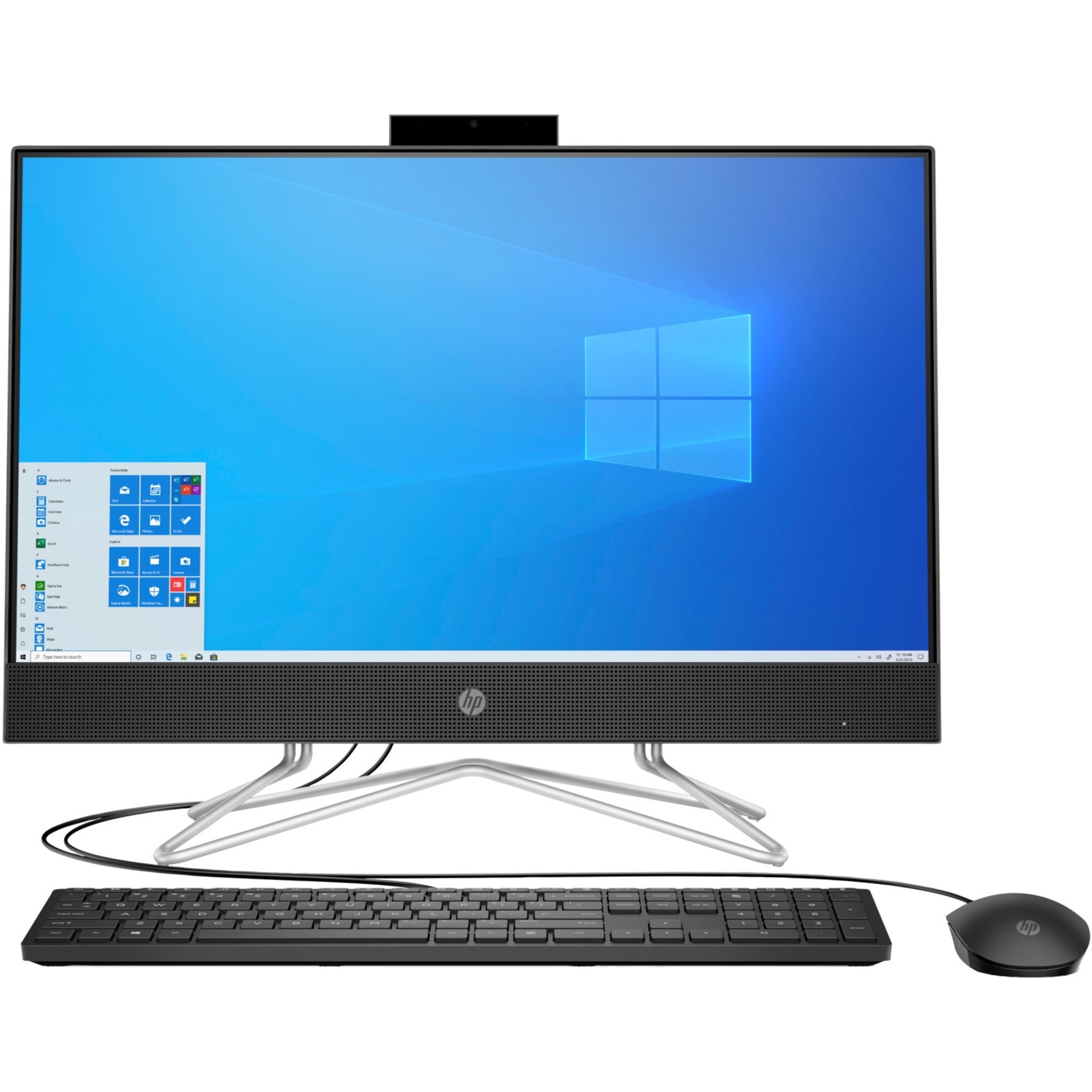 HP 24-df1500la All-in-One Computer - Intel Core i5 11th Gen i5-1135G7 - 12 GB - 512 GB SSD - 23.8" Full HD - Desktop - Jet Black - 1920 x 1080 - Windows 10 Home 64-bit - Intel Iris Xe Graphics DDR4 SDRAM - IEEE 802.11ac Wireless LAN - 65 W