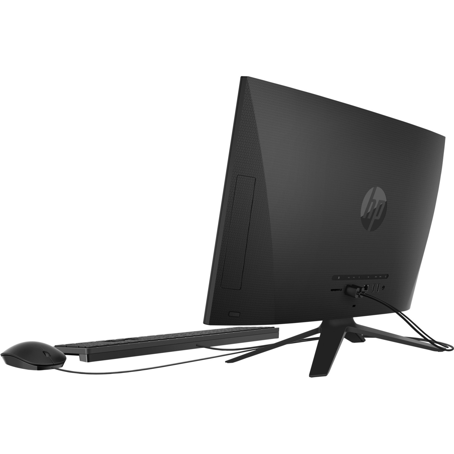 HP 21-b0000 21-b0523la All-in-One Computer - Intel Celeron J4025 - 4 GB - 1 TB HDD - 20.7" Full HD - Desktop - Jet Black - 1920 x 1080 - Windows 10 Home 64-bit - Intel UHDGraphics600 DDR4 SDRAM - IEEE 802.11ac Wireless LAN - 65 W — alternate image1
