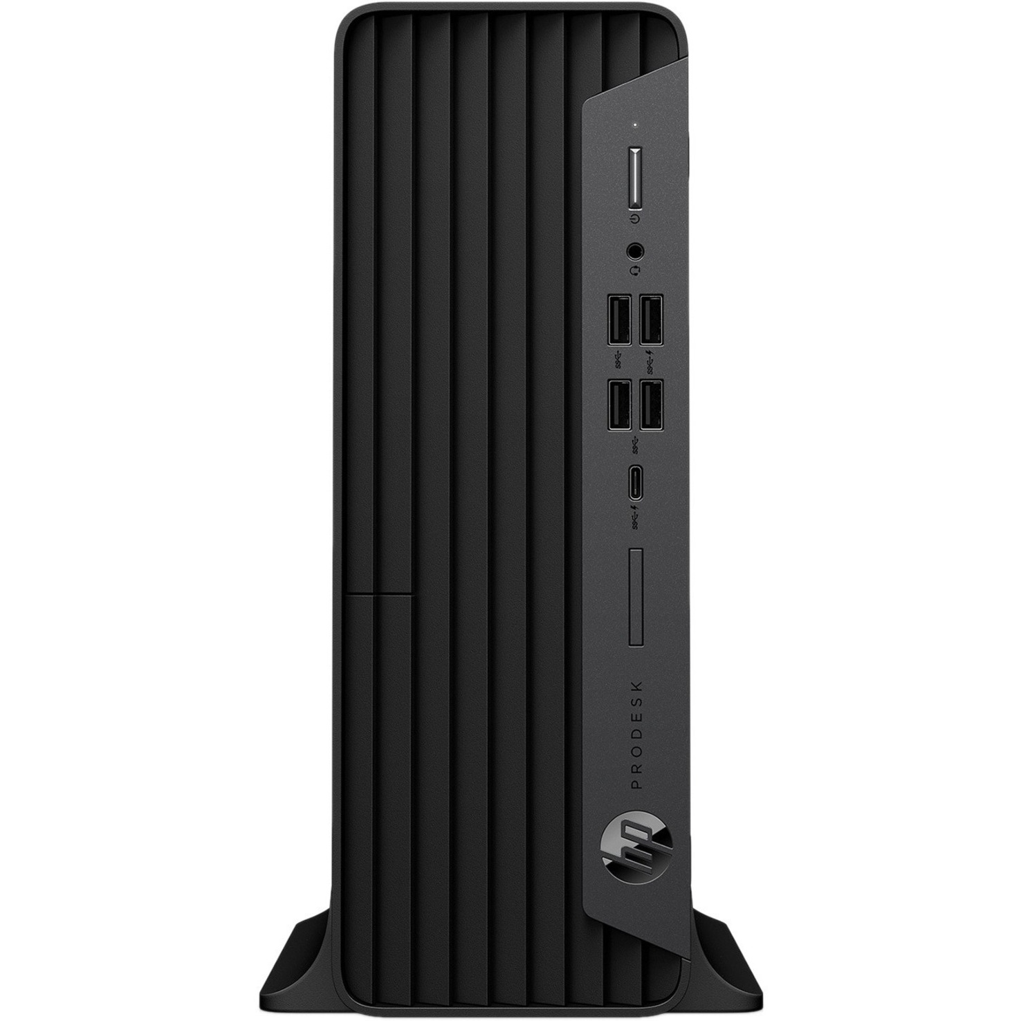HP Business Desktop ProDesk 600 G6 Desktop Computer - Intel Core i7 10th Gen i7-10700 - vPro Technology - 16 GB - 500 GB HDD - Small Form Factor - Intel UHD Graphics 630 DDR4 SDRAM — front