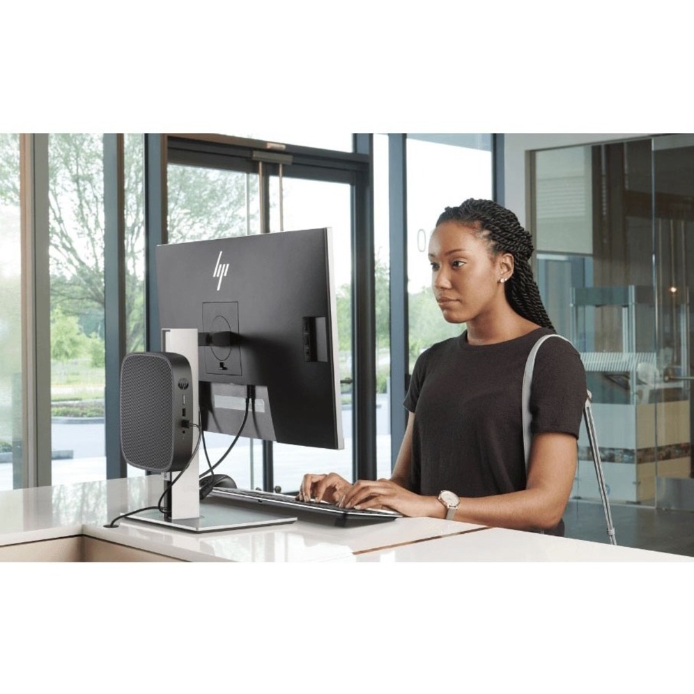 HP t540 Thin Client Ryzen R1305G Dual-core (2 Core) 1.50 GHz - TAA Compliant - DDR4 SDRAM - 128 GB Flash - Gigabit Ethernet - DisplayPort - Network (RJ-45) - 6 Total USB Port(s) - 2 USB 2.0 Port(s) - USB Type-C - 45 W — alternate image4