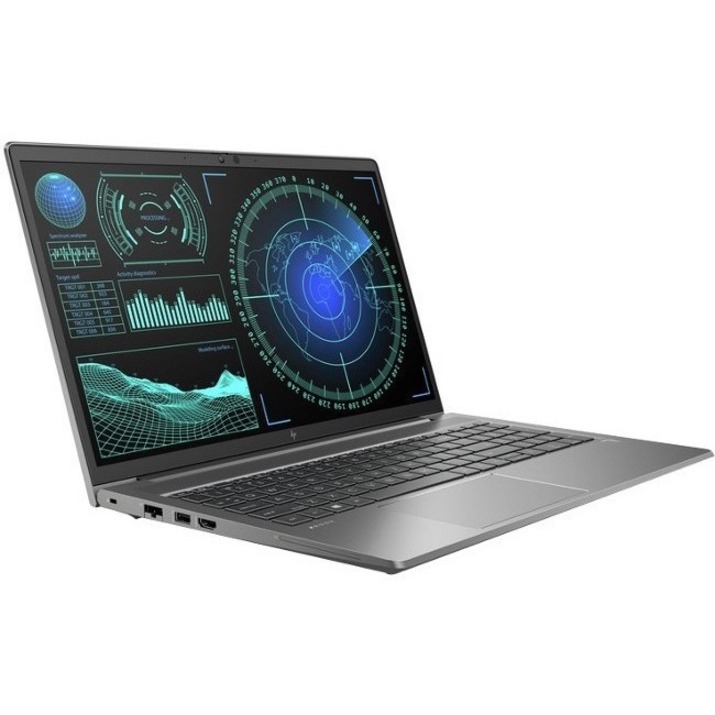 HP ZBook Power G7 15.6" Rugged Mobile Workstation - Intel Core i7 10th Gen i7-10850H - vPro Technology - 64 GB - 512 GB SSD - Intel WM490 Chip - In-plane Switching (IPS) Technology - 15.25 Hours Battery Run Time - IEEE 802.11ax Wireless LAN Standard — alternate image2