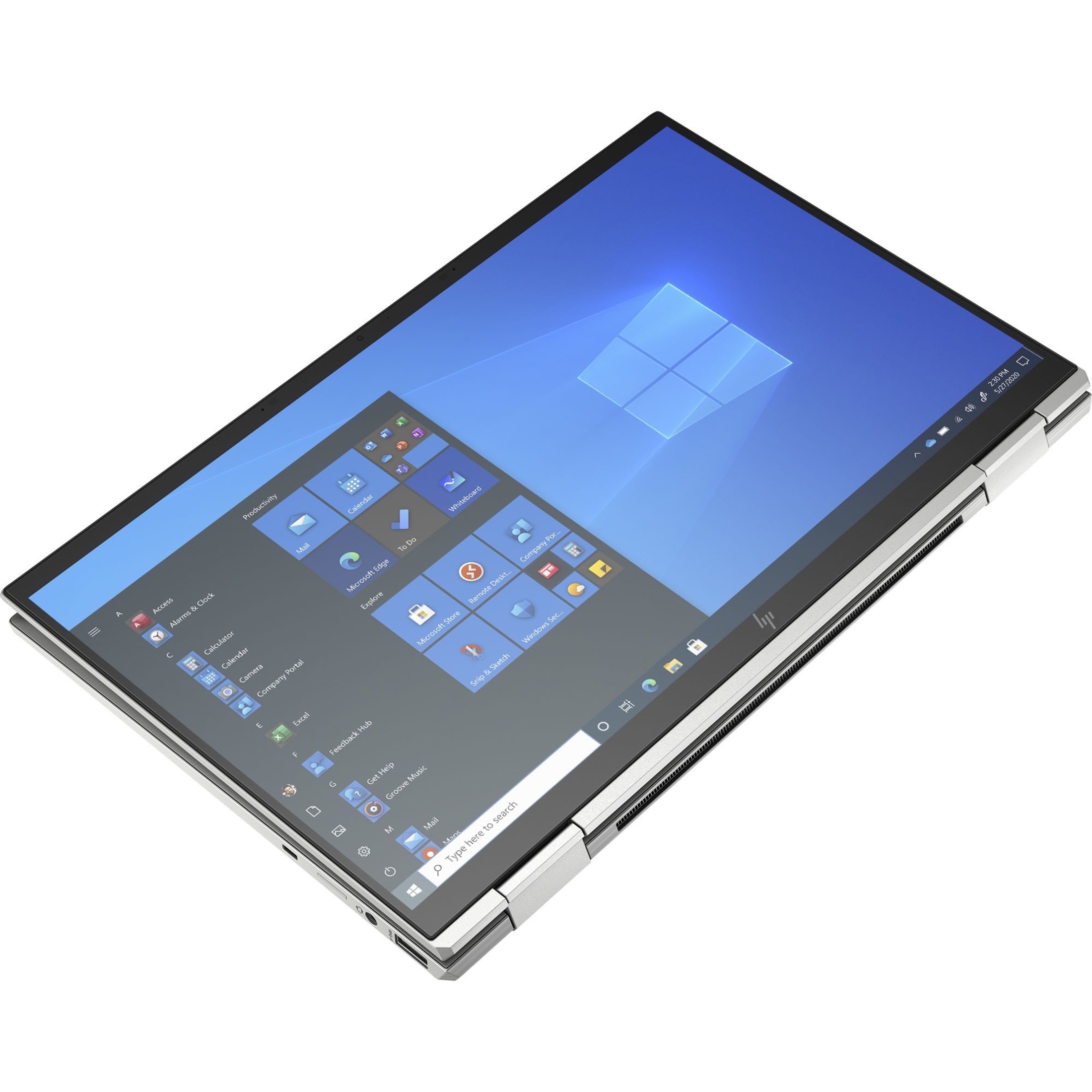 HP EliteBook x360 1040 G8 14" Touchscreen Rugged Convertible 2 in 1 Notebook - Intel Core i7 11th Gen i7-1185G7 - vPro Technology - 16 GB - 256 GB SSD - Intel Chip - Intel Iris Xe Graphics - In-plane Switching (IPS) Technology - IEEE 802.11 a/b/g/n/ac/ax Wireless LAN Standard — alternate image4
